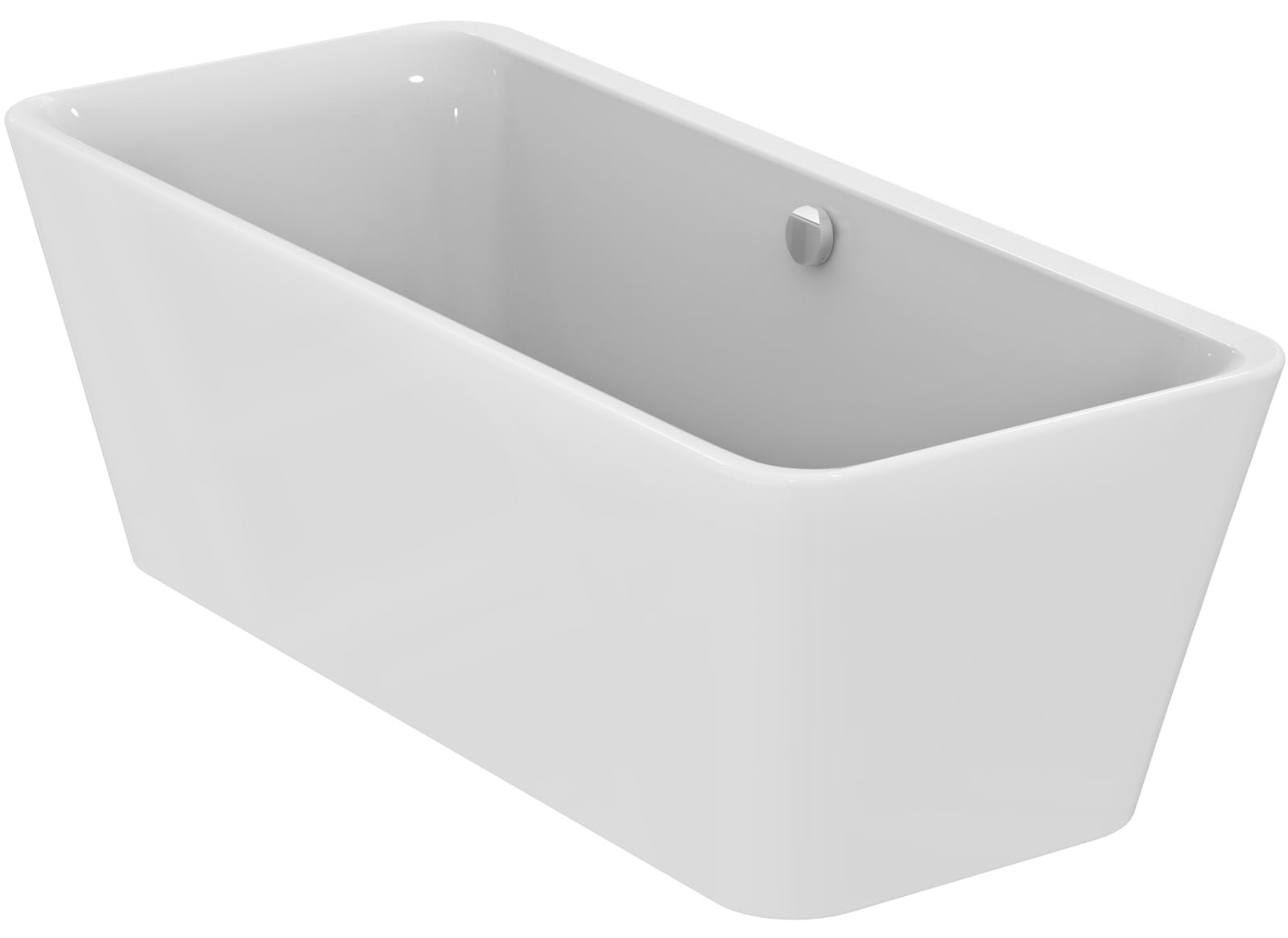 TONIC II | VRIJSTAAND BAD 1800X800X600 MM GLANZEND WIT