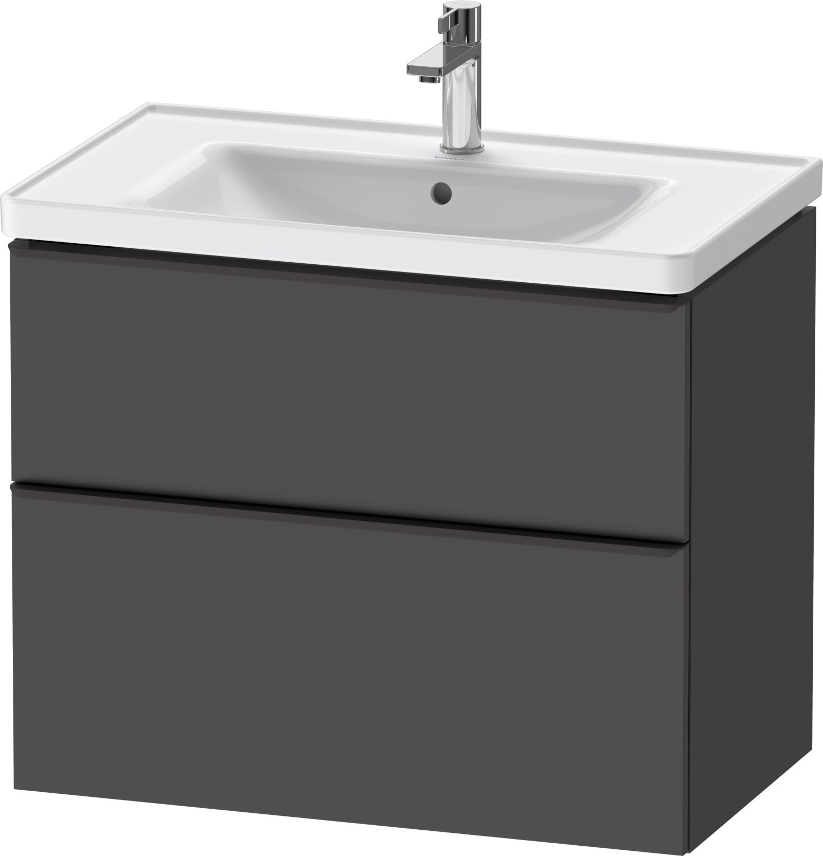 DURAVIT D-Neo Wastafelonderbouw hangend Grafiet Mat (1200895306)