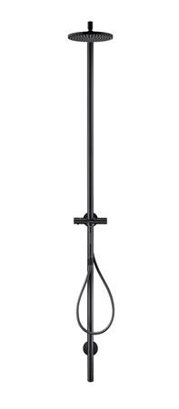 Hansgrohe Axor Starck Nature douchezuil met hoofddouche 240, mat zwart