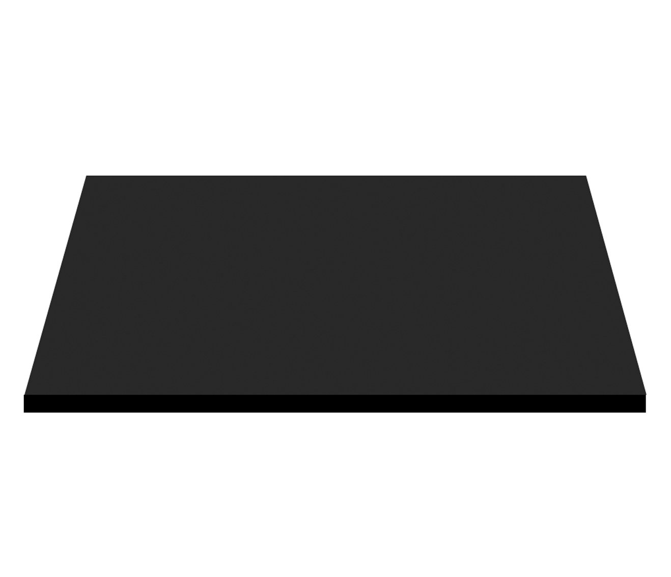 ALONI WASTAFELTABLET MDF (76.4X45.5X2.6 CM) - MAT ZWART