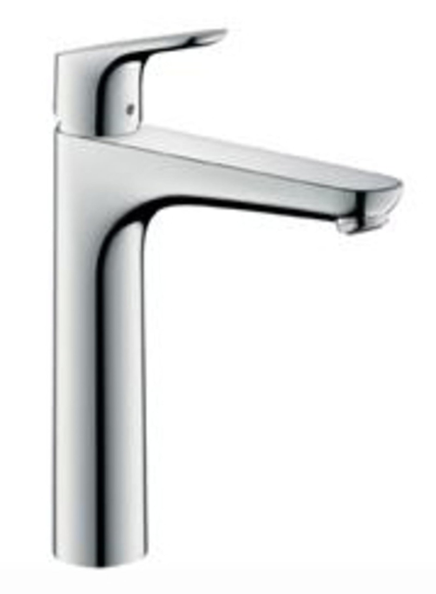Hansgrohe Focus wastafelmengkraan eengreeps, 1-gats, uitloop: vast, chroom (1000189299)