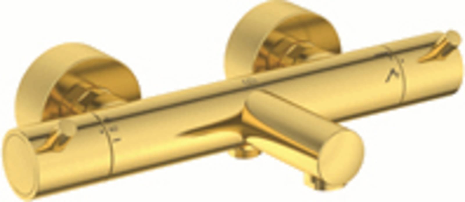 CERATHERM T125 BAD/DOUCHETHERMOSTAAT MET PENGREPEN BRUSHED GOLD