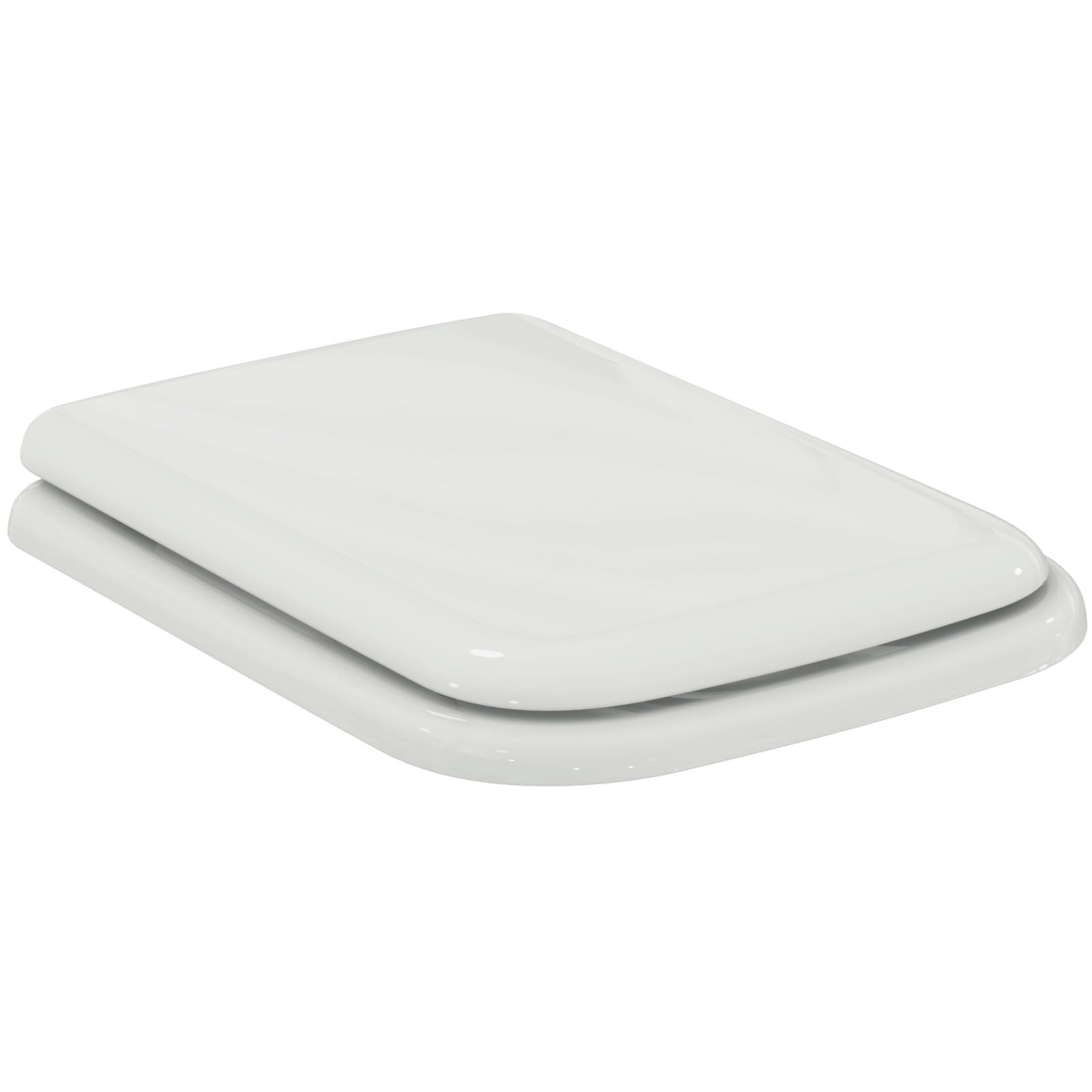 TONCA | CLOSETZITTING SANDWICH 345X445X45 MM GLANZEND WIT