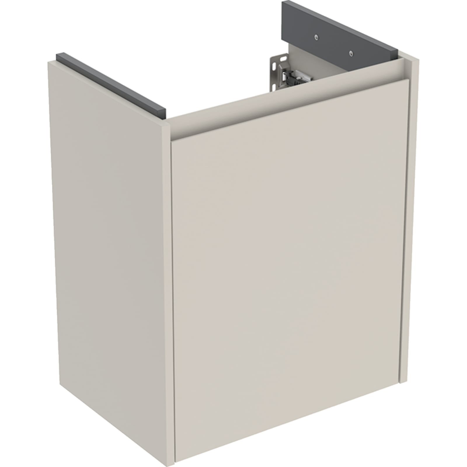 Geberit Renova Compact Wastafelonderkast één deur B55 Zandgrijs mat
