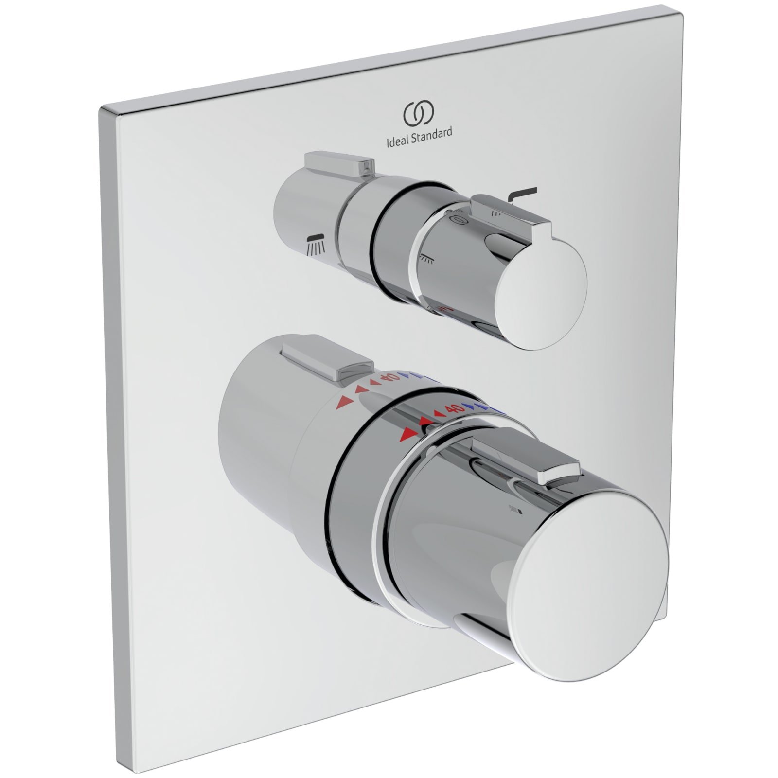 CERATHERM C100 | BAD/DOUCHEMENGKRAAN (OPBD) 163X95X163 MM CHR (VBVO)