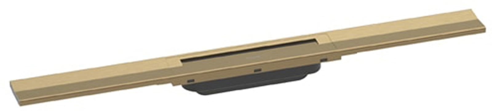 Hansgrohe RainDrain Flex rechte douchegoot 700 inkortbaar Brushed Bronze