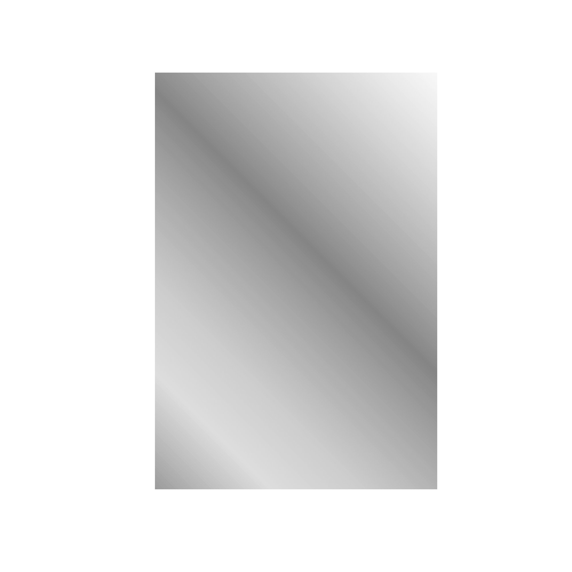 ALONI MIKARO TOILETSPIEGEL - MET LIJST - 40X60X1,9 CM - WALNOOT