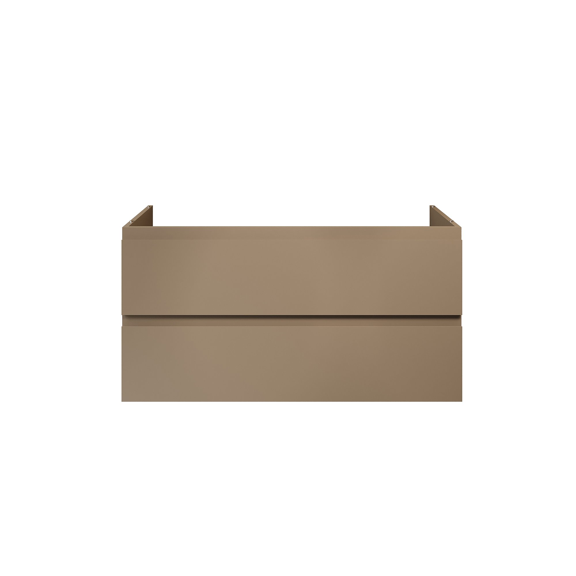 ALONI SALLY XL WASTAFELONDERKAST - 2 LADES - SOFTCLOSE - GREEPLOOS - 118X60X45,3 CM - ZAND