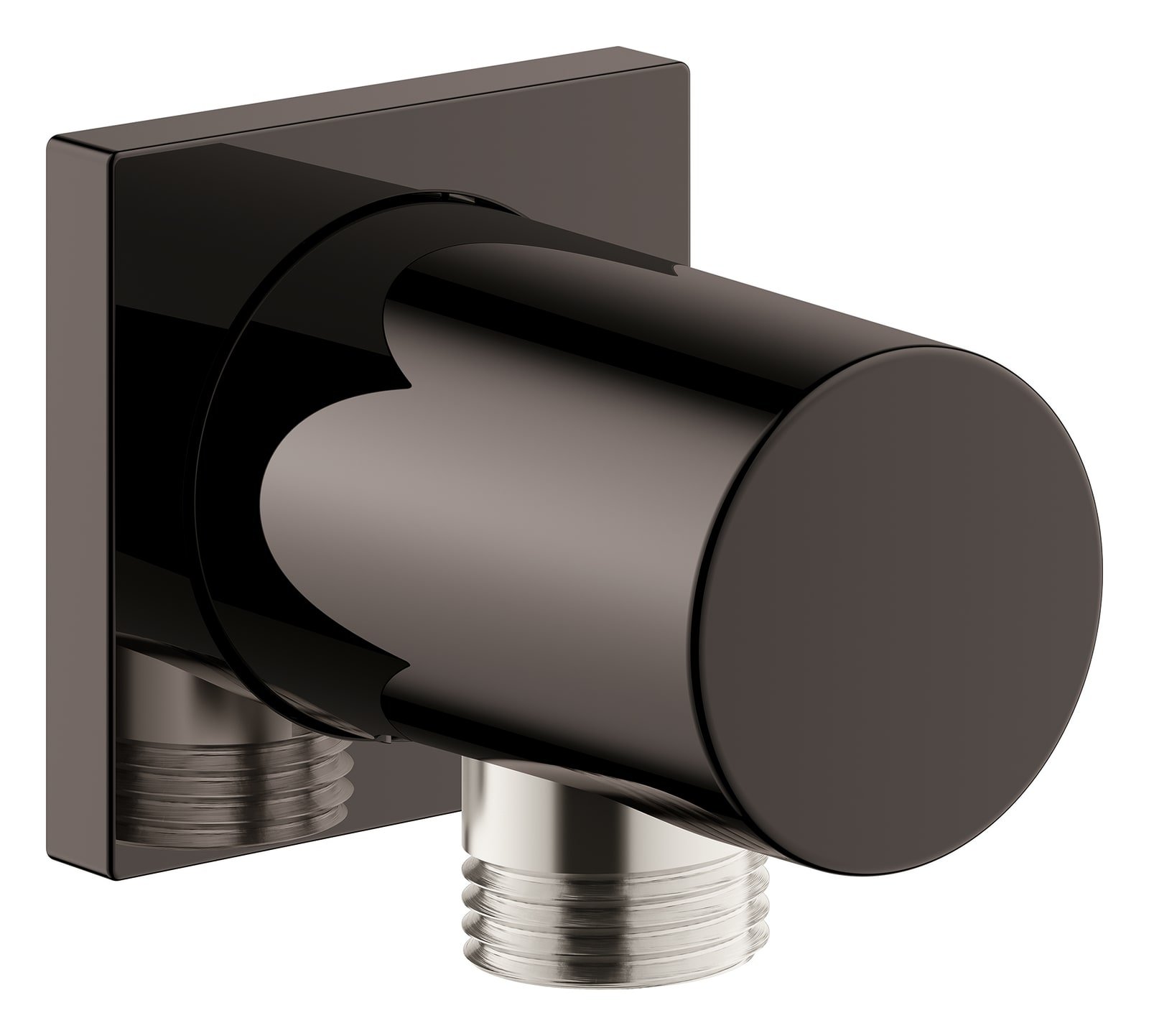 Grohe Rainshower Aansluitbocht Vierkant, Hard Graphite