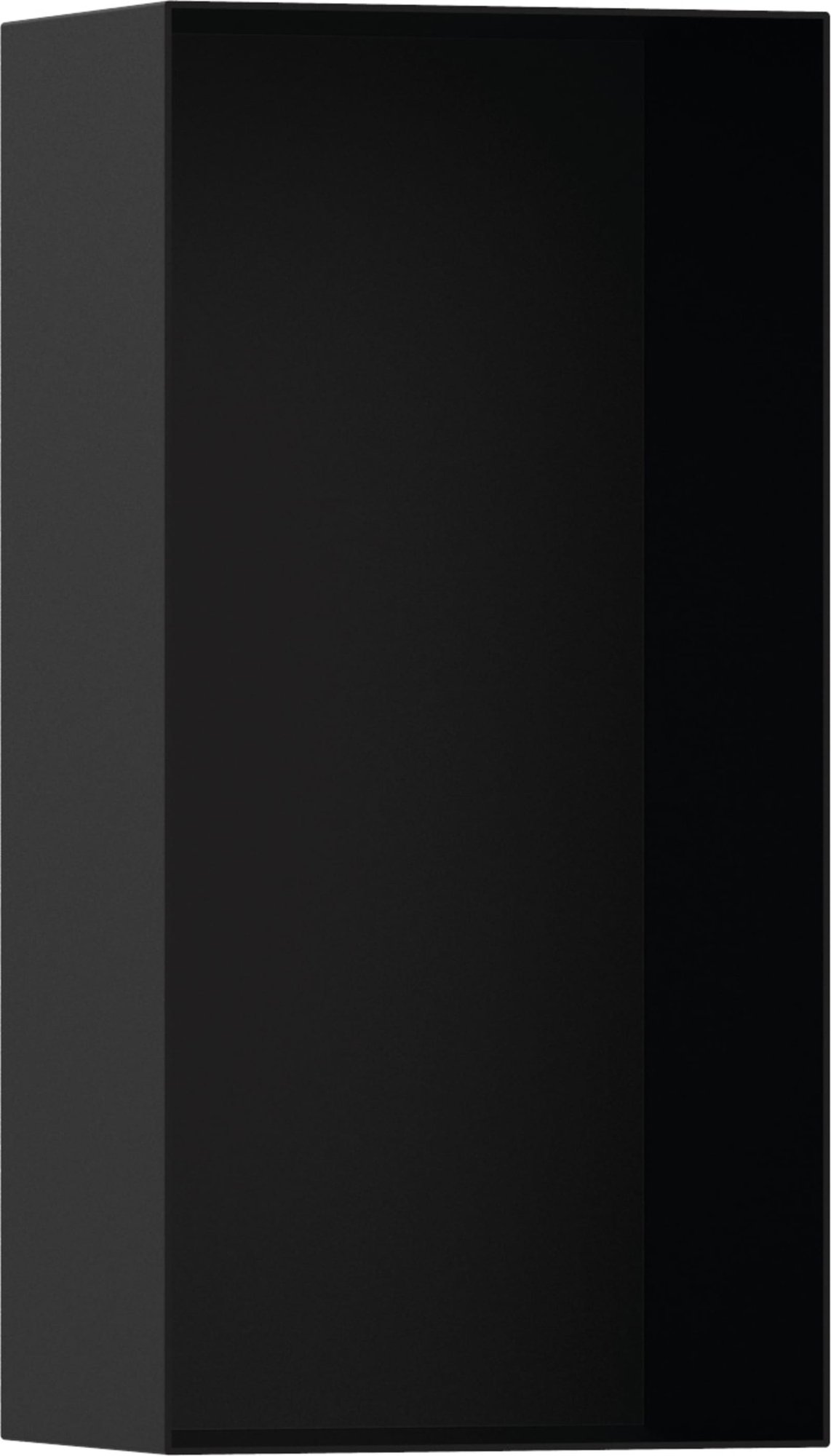 Hansgrohe XtraStoris Minimalistic wandbox open frame 300/150/100 mat zwart