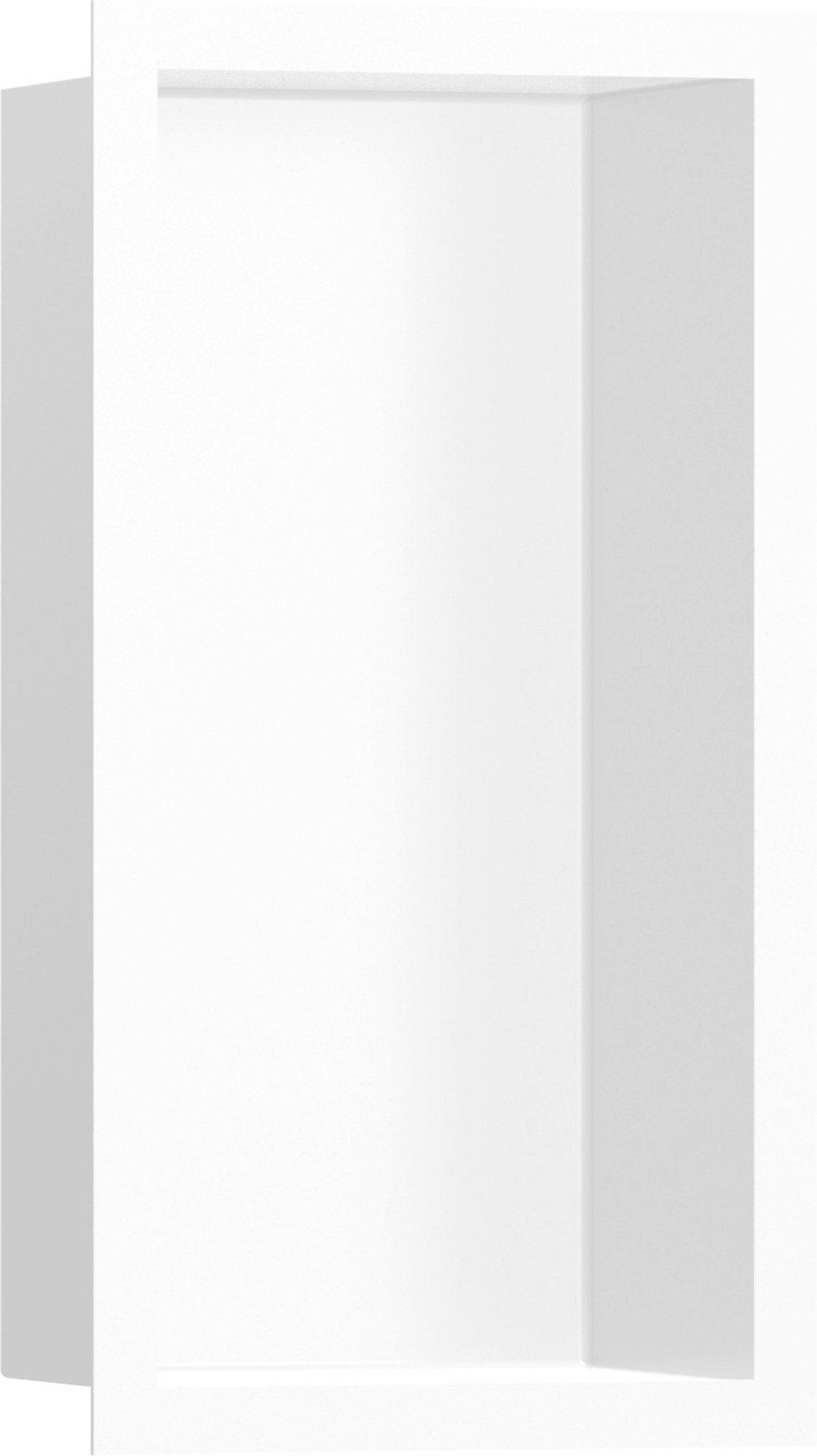 Hansgrohe XtraStoris Individual wandbox wit met designframe 300/150/100 mat wit