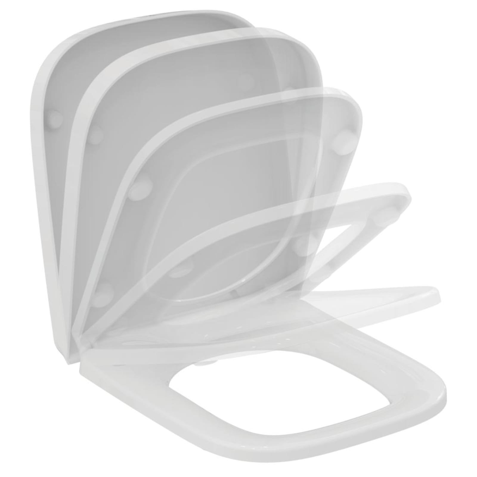 Ideal Standard zitting en deksel softclosing, wit
