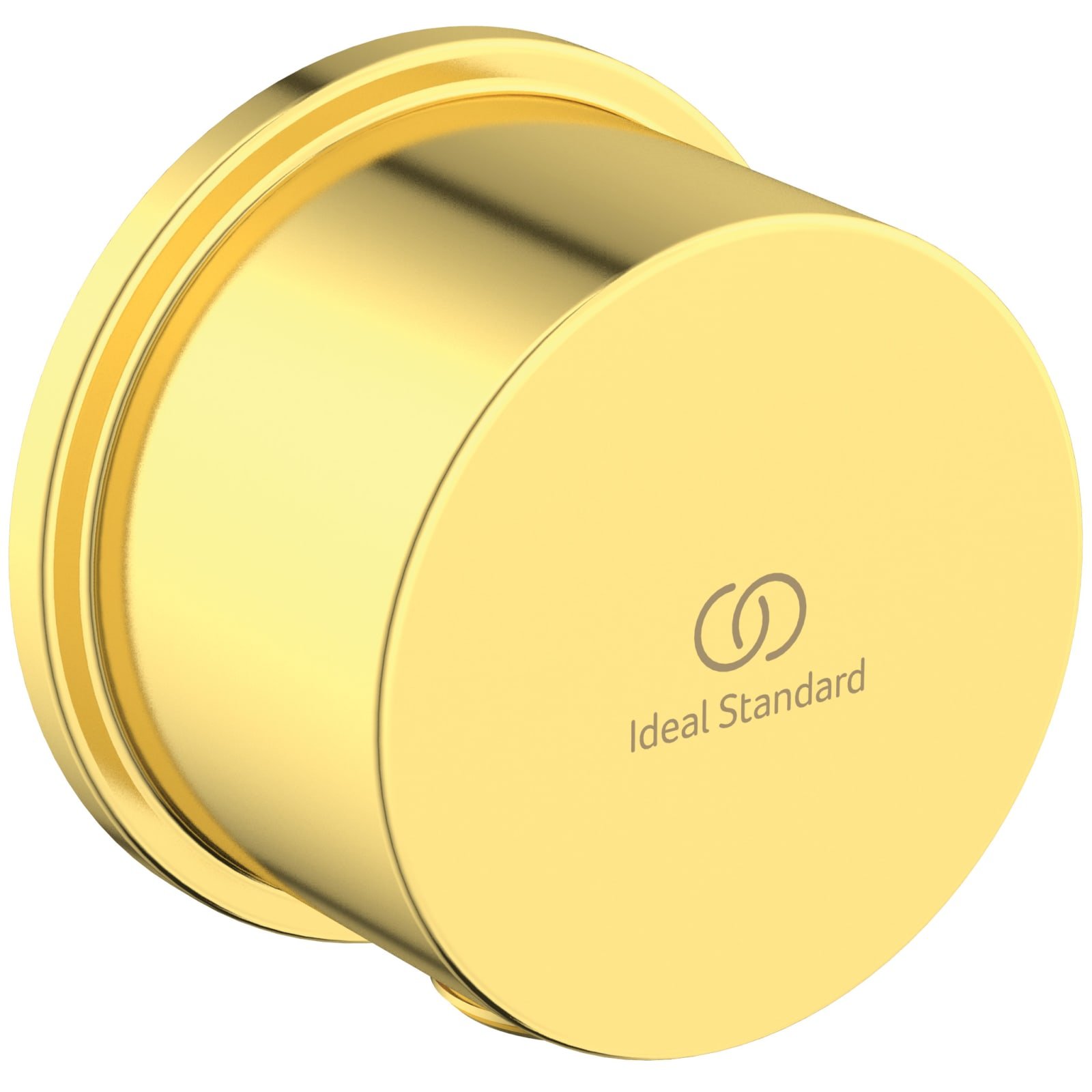 IDEALRAIN | WANDAANSLUITBOCHT 64X60X64 MM BRUSHED GOLD
