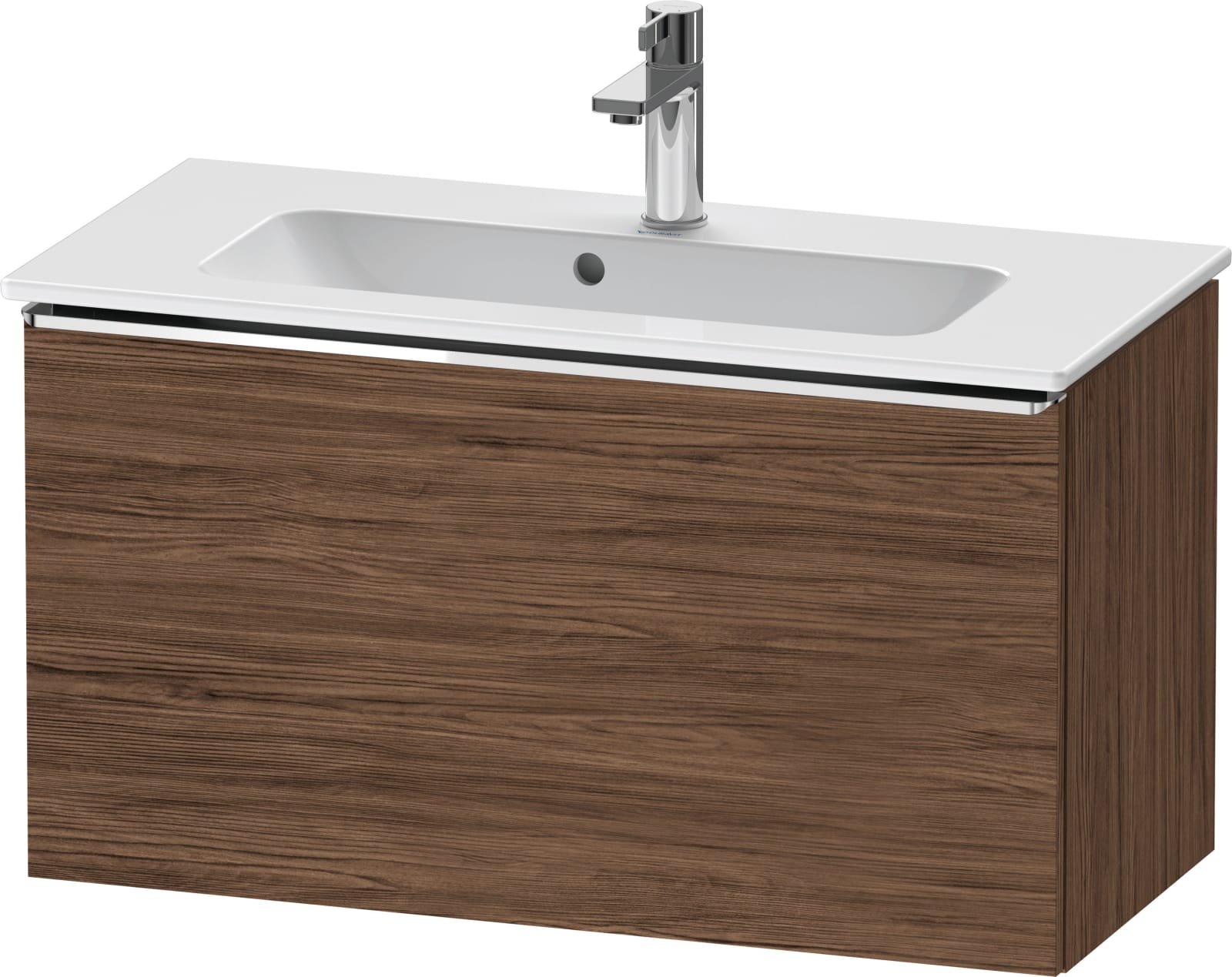 DURAVIT D-Neo Wastafelonderbouw hangend Noten donker Mat (1200897616)