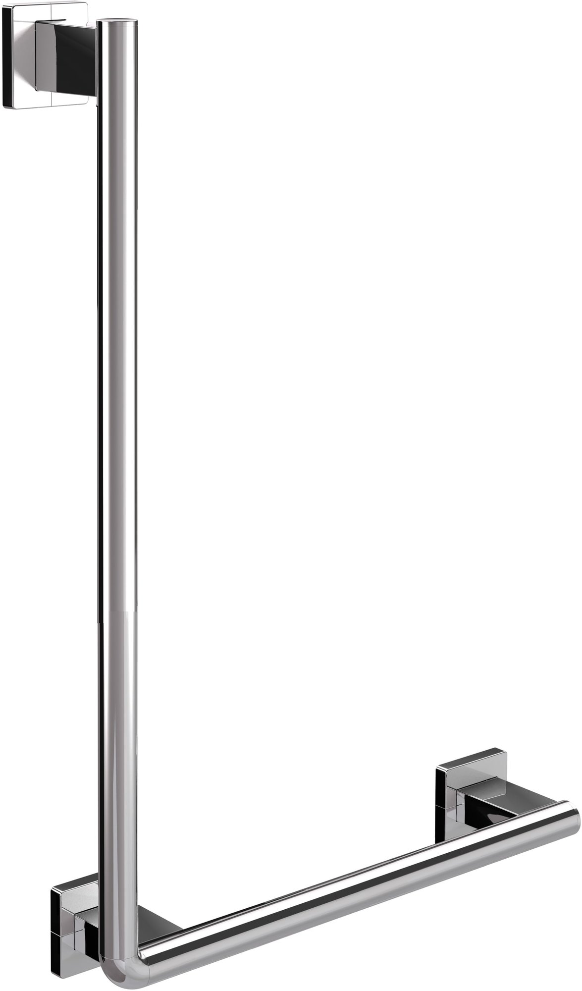 Emco System 2 gebogen handgreep, rechts (dikte 25mm), chroom (1000721366)