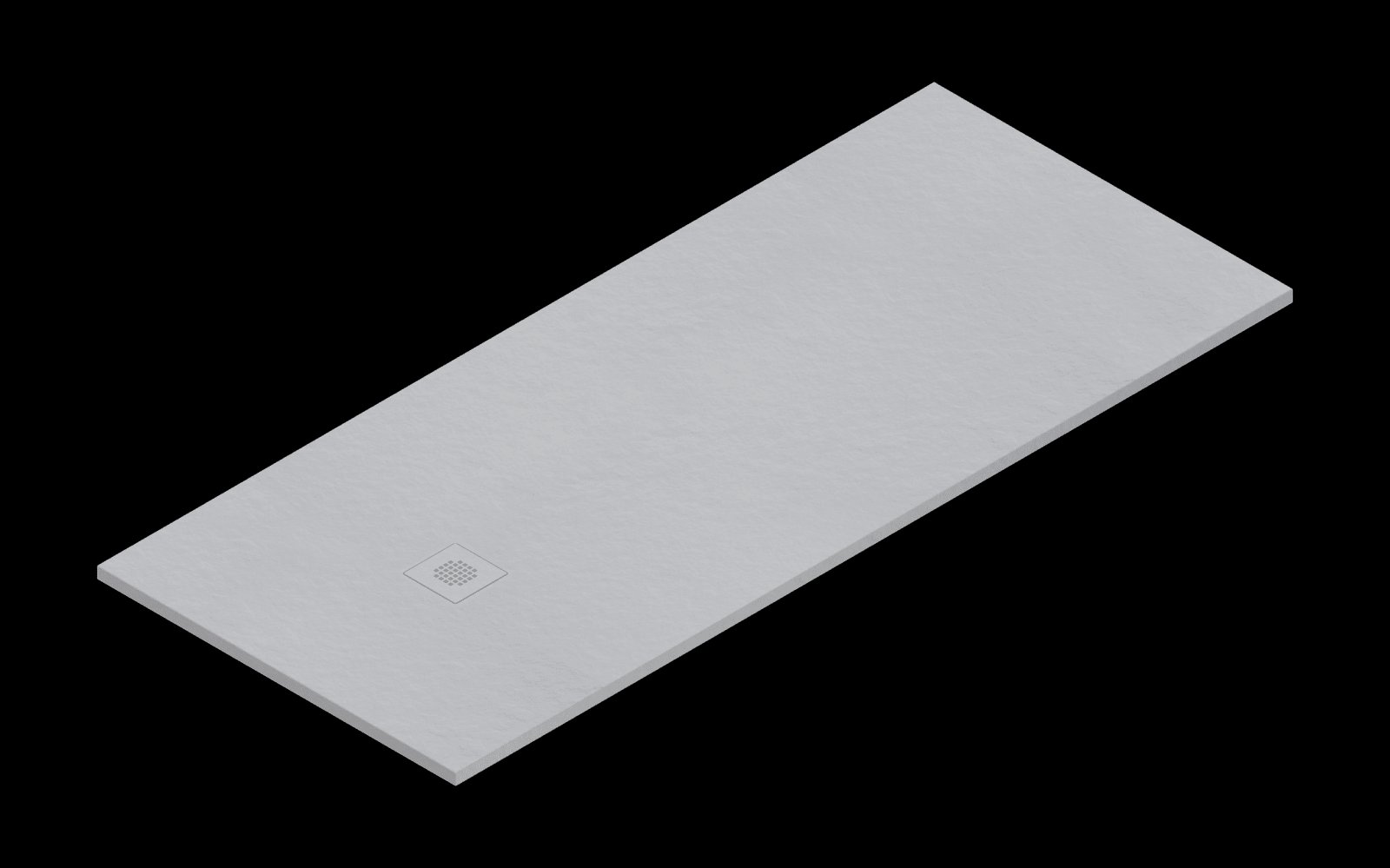 Catalano H3 Solid surface DOUCHEBAK 210X90 Satin Cemento