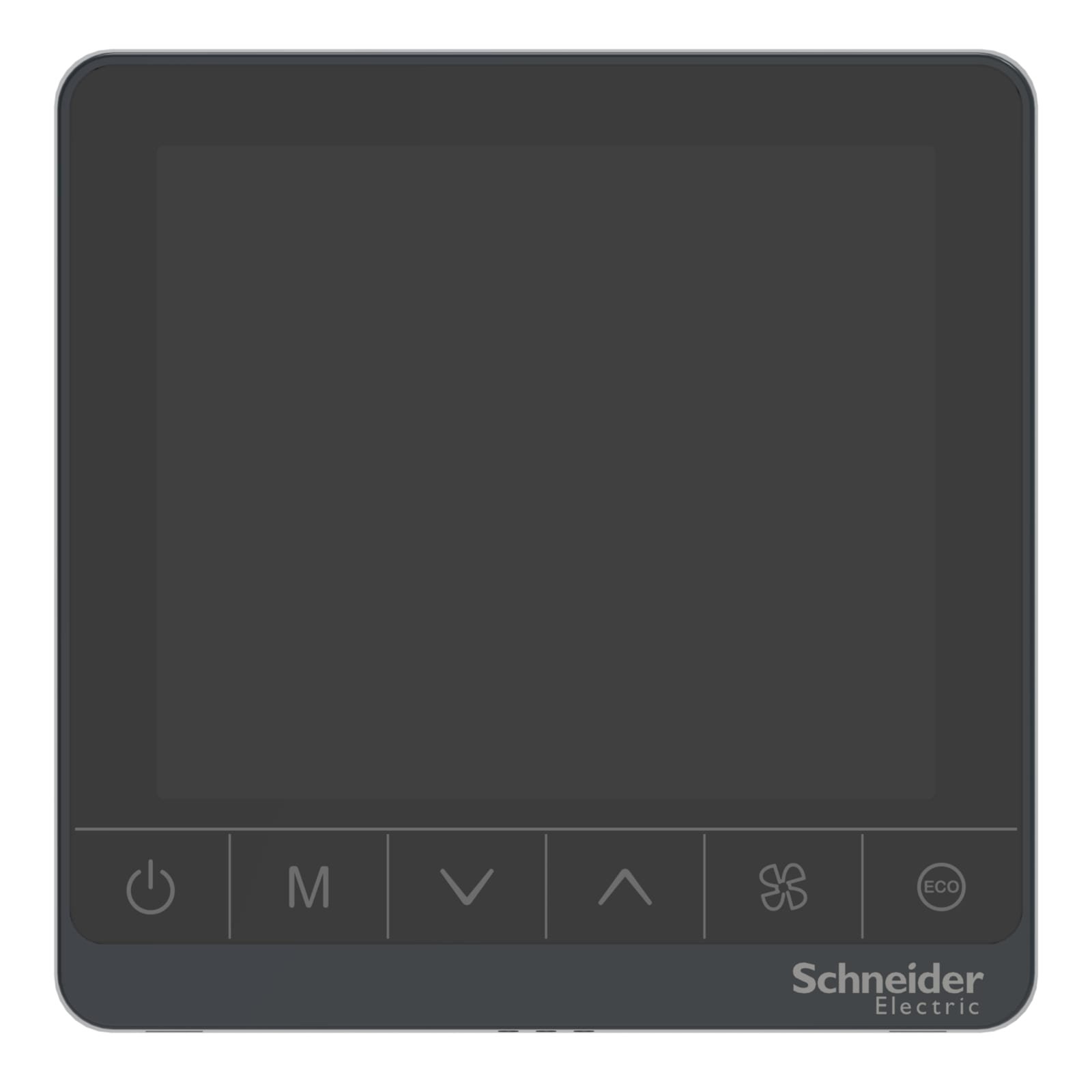 Thermostaat, Spacelogic, FCU, Aan/Uit, Protocol, 3 Ventilatoren Auto,