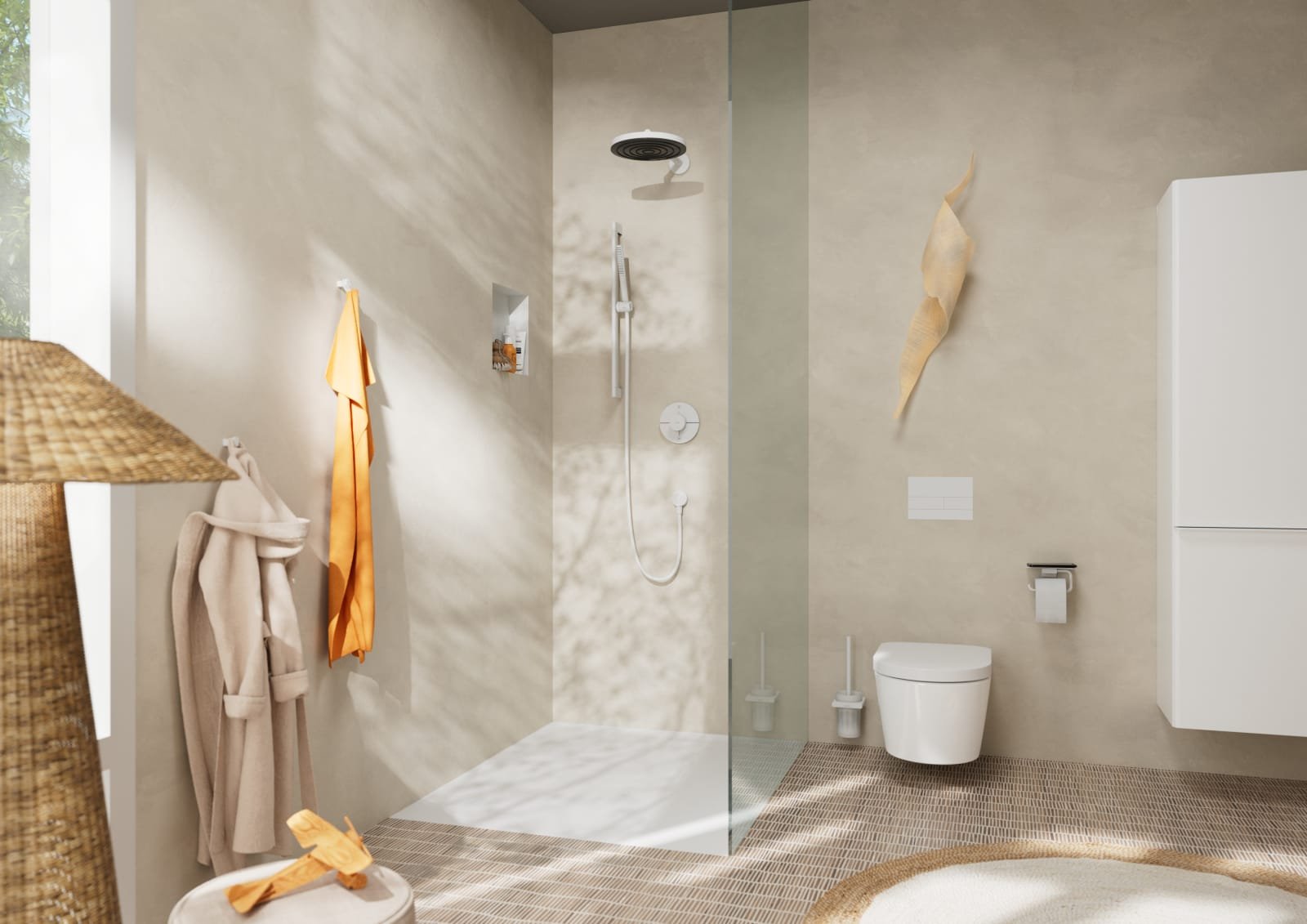 Hansgrohe ShowerSelect Comfort S inb therm 2F geïnt zhcomb mw