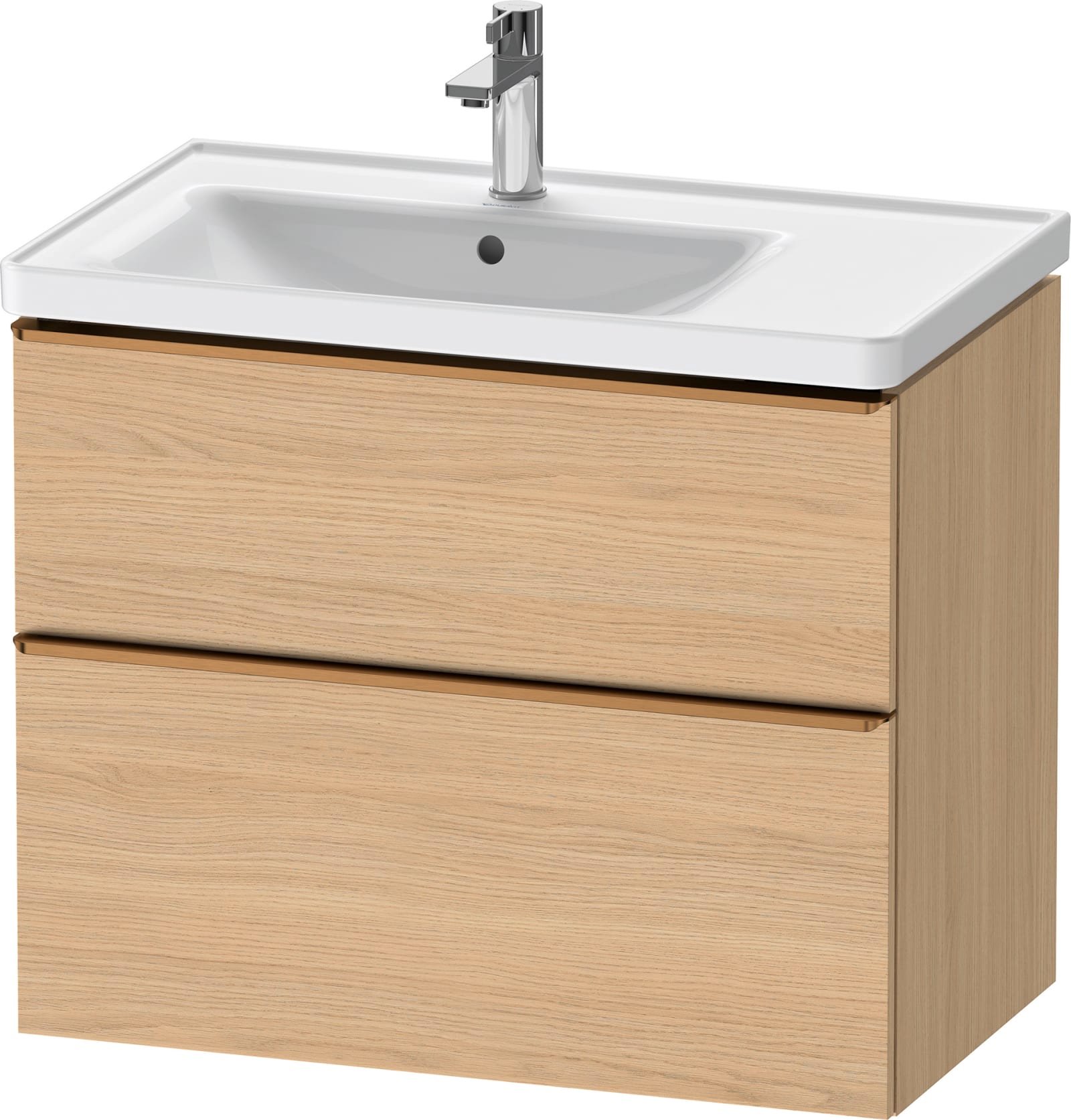 DURAVIT D-Neo Wastafelonderbouw hangend Natuur eiken Mat (1200895817)