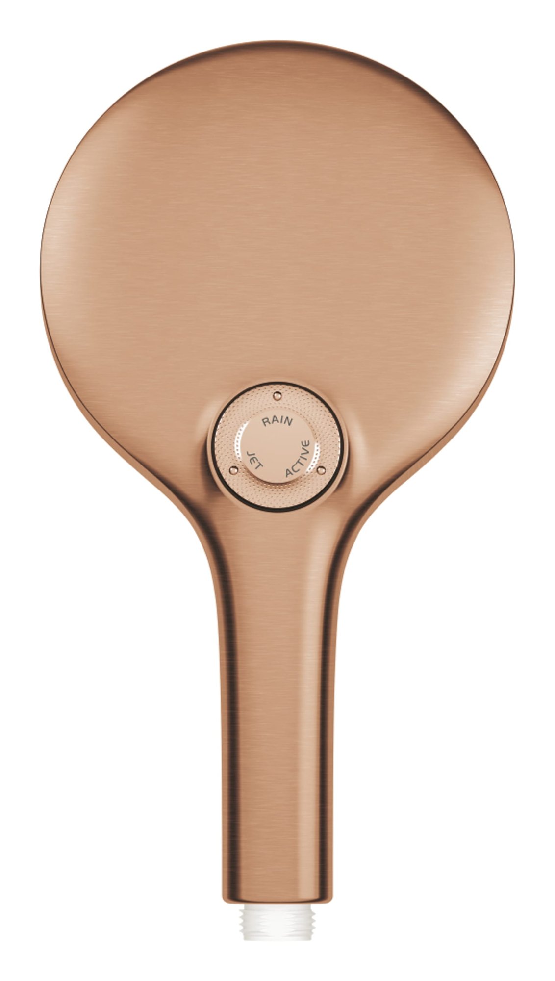 Grohe Rainshower SmartActive handdouche 130mm, 12l/min, 3 straalsoorten, antikalksysteem, doucheslang, warm sunset geborsteld