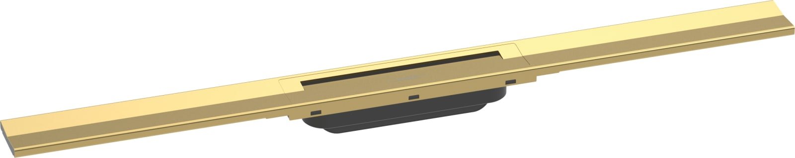 Hansgrohe RainDrain Flex rechte douchegoot 800 inkortbaar Polished Gold Optic