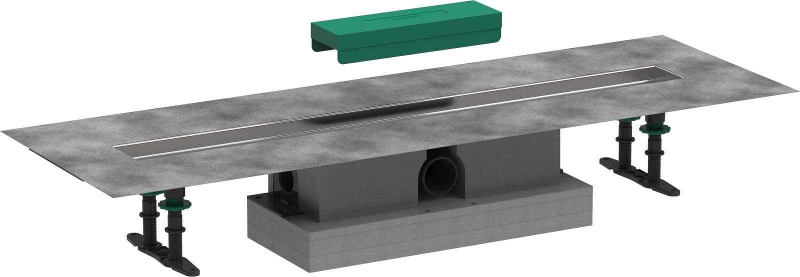Hansgrohe uBox universal compl.set standaard installatie - 800 te betegelen