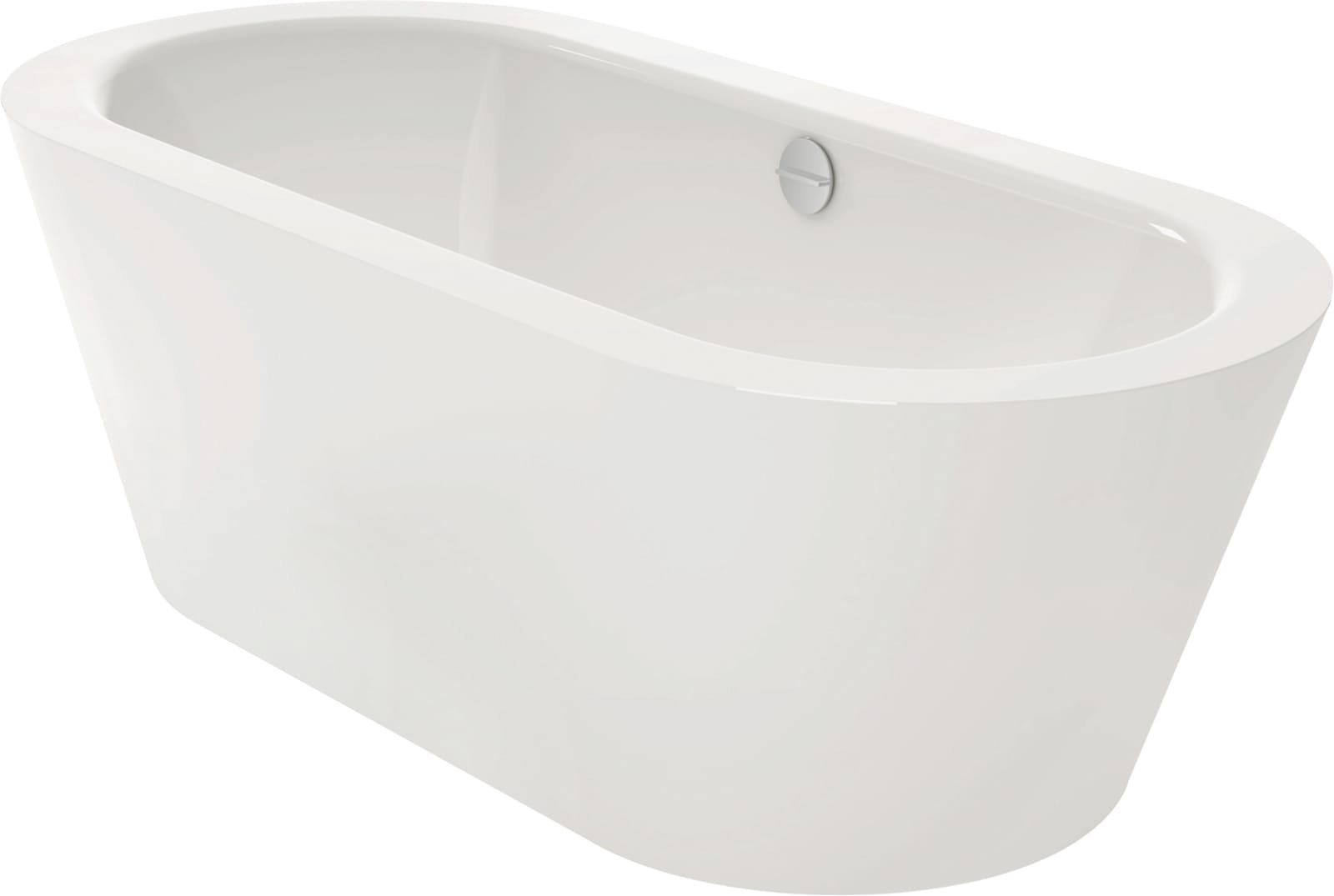 Bette BetteStarlet Oval Silhouette, Ligbad, ovaal, vrijstaand, 1500 x 800 x 420mm (LxBxH), wit