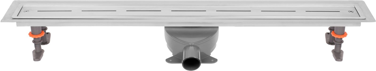 Easy Drain Douchegoot voor Vinyl 90 cm, M2, waterslot 50 mm, complete set, RVS