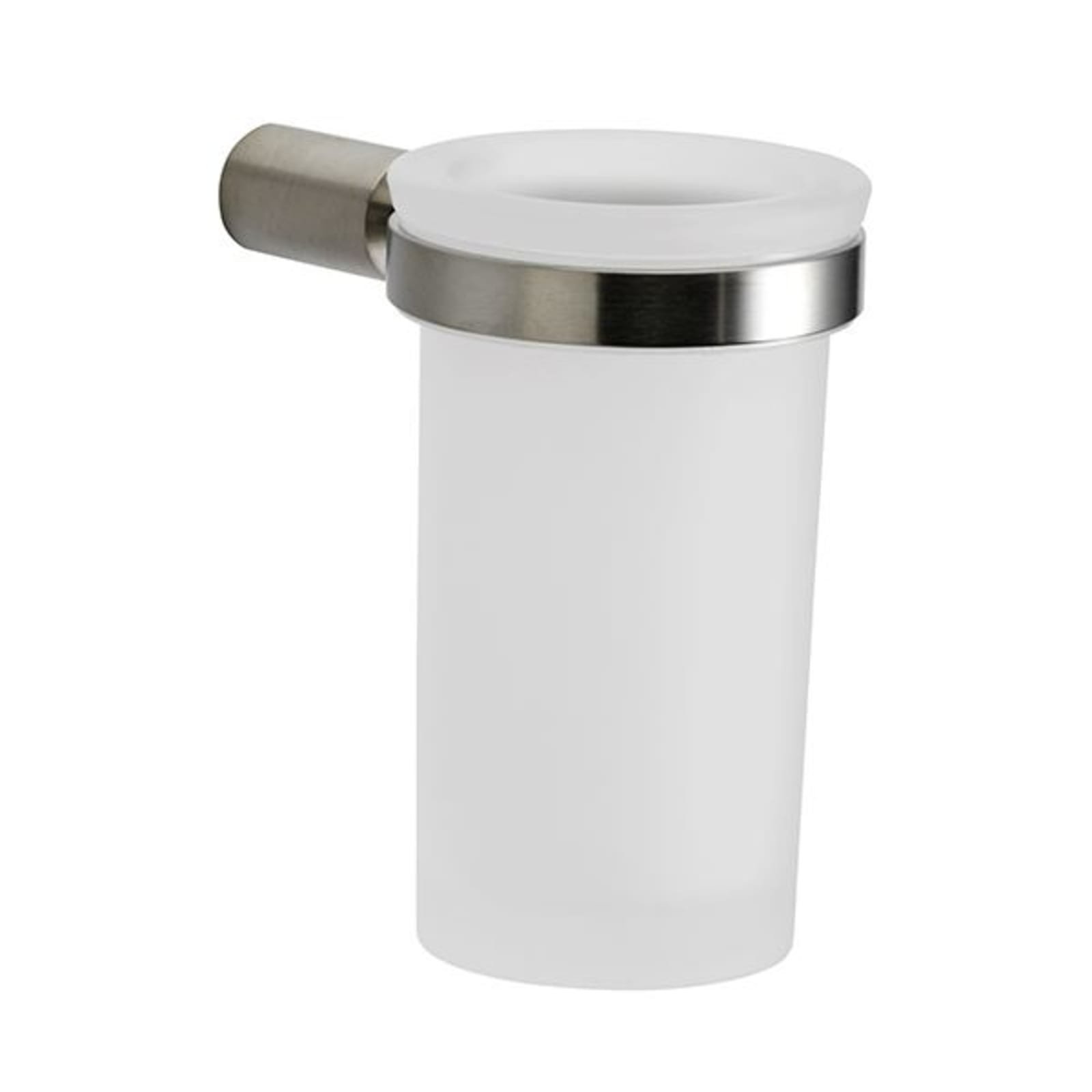 Pressalit zeepdispenser in glazende rvs