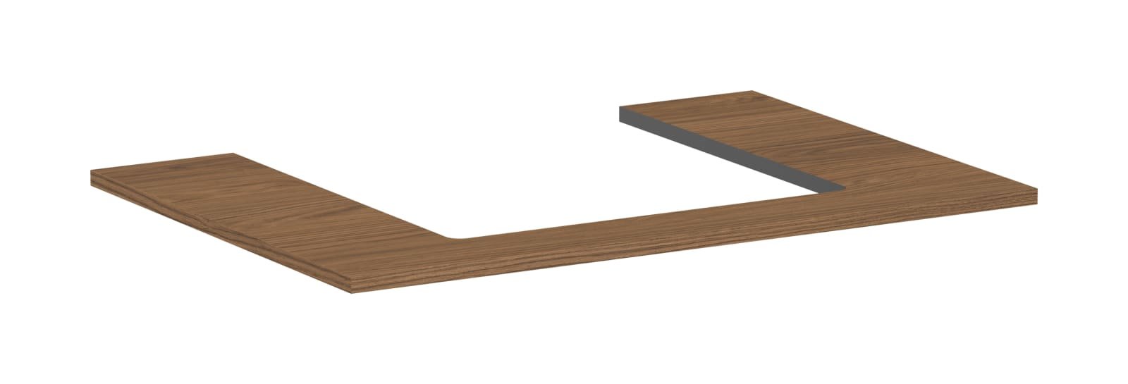 Hansgrohe Xilesa E console 780x550 1 gat mid gesl wastafel CAO