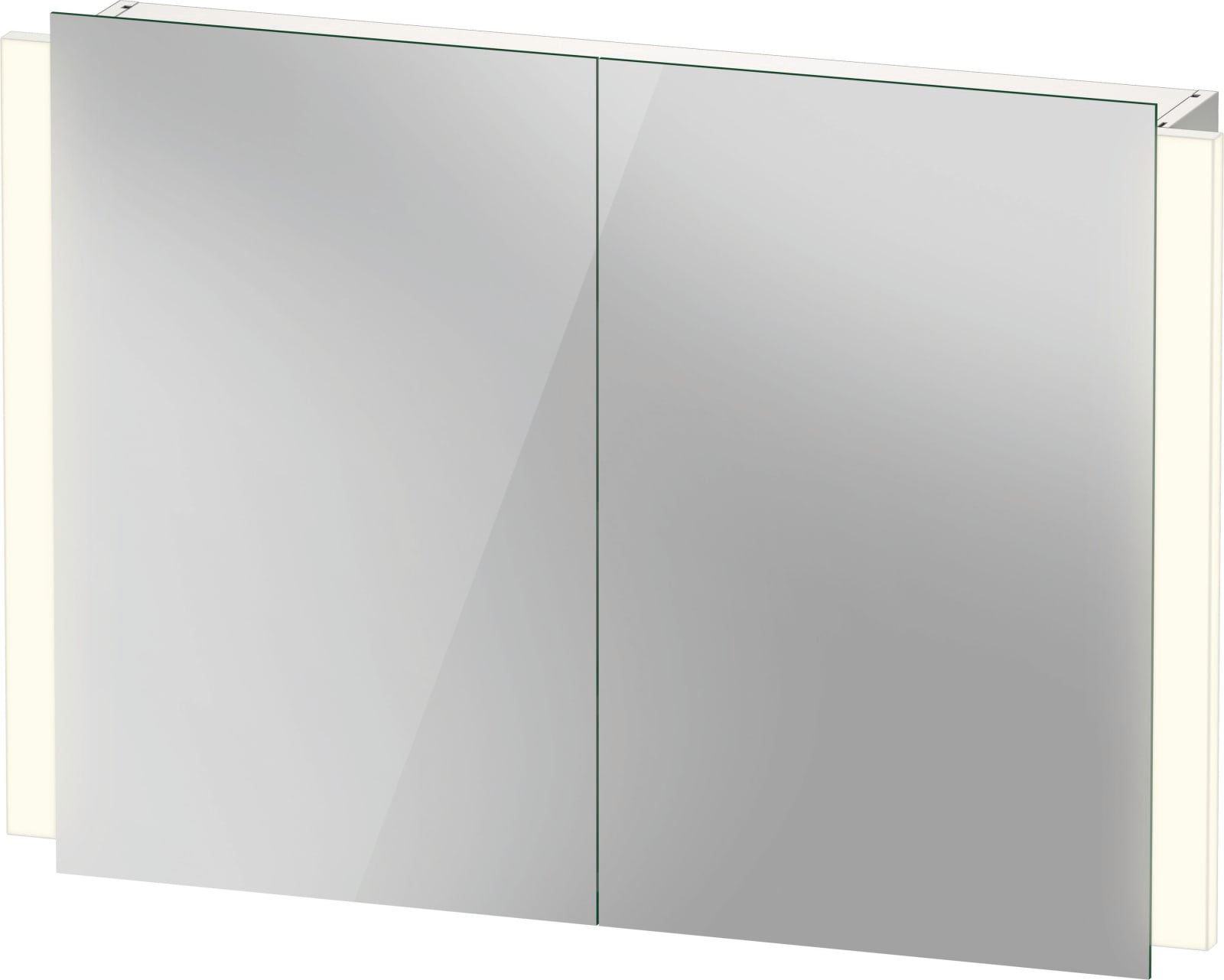 Duravit Ketho.2 Spiegelkast, Wit, lichtzones, deurdraairichting: links & rechts, sensorschakelaar, dimfunctie: geïntegreerd, aantal (1201045050)