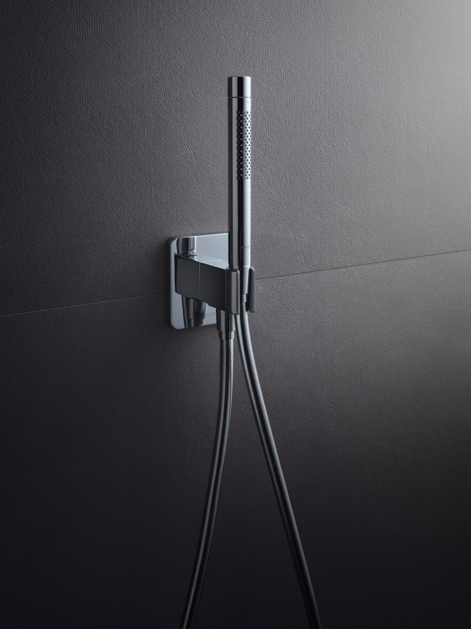 Hansgrohe Axor Porter Unit Softcube, mat zwart