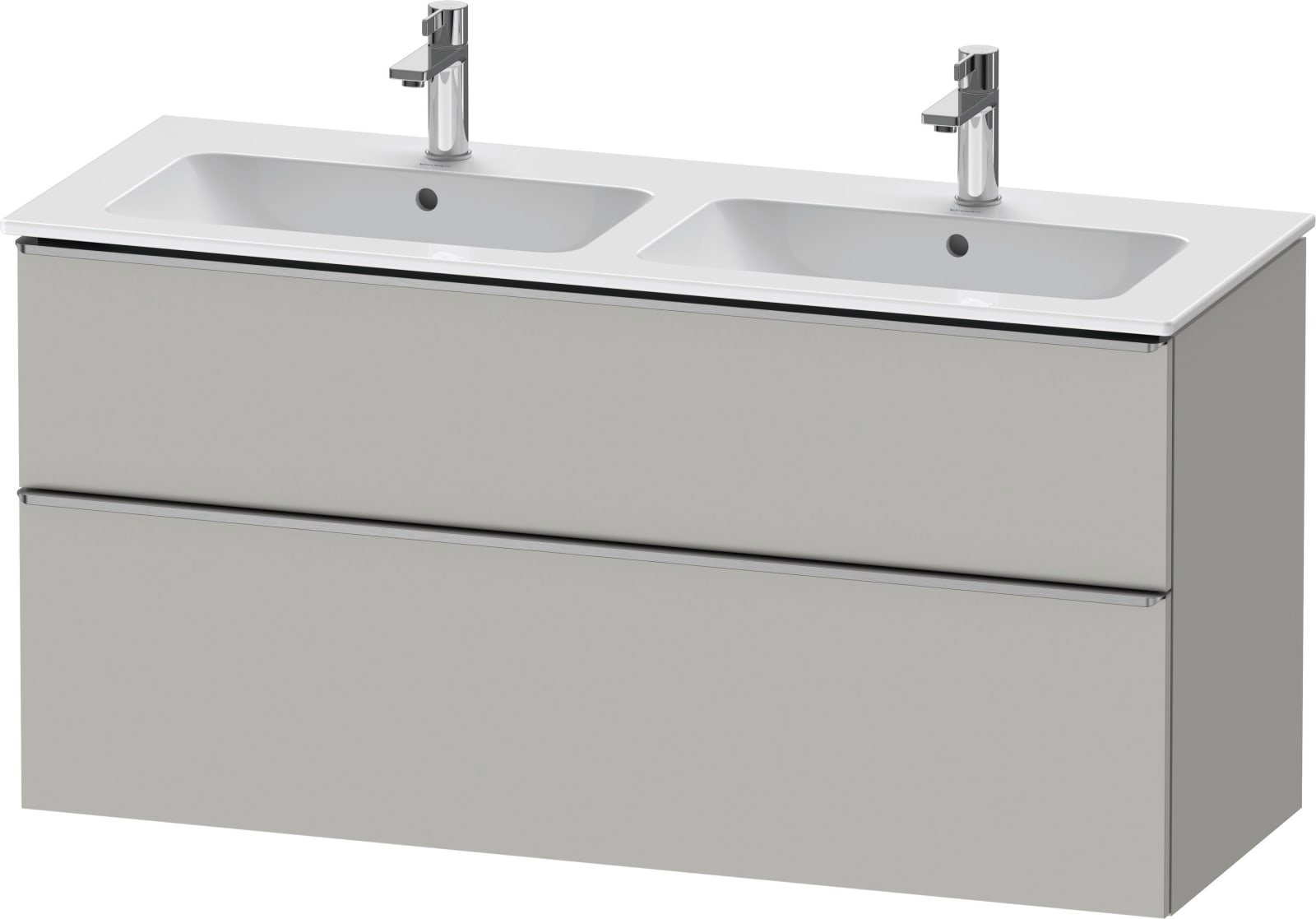 D-Neo Wastafelonderbouw hangend Betongrijs Mat (1200894399)