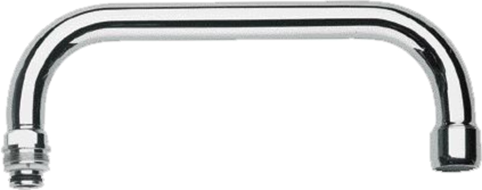 Grohe Costa, Buisuitloop sanitairkraan, met mousseur, M22, 71mm hoogte, 200mm voorsprong U-uitloop, draaibaar, chroom