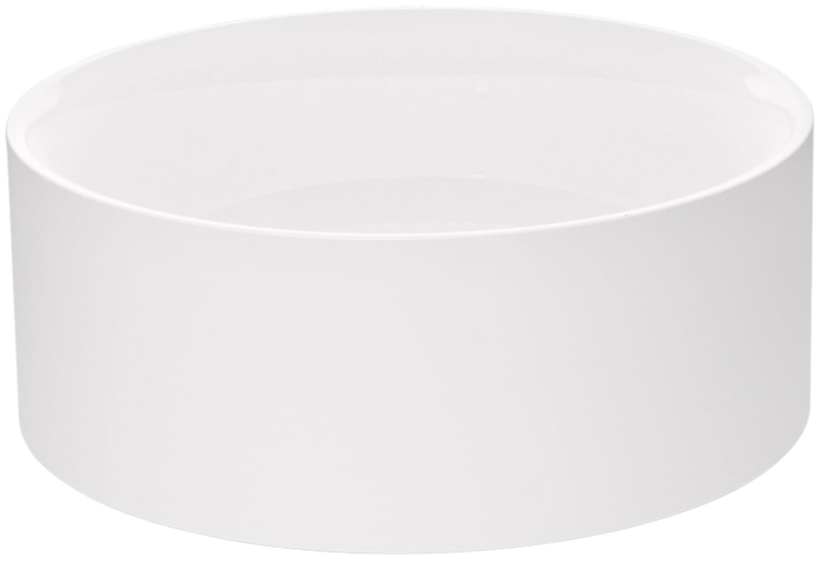 Bette BettePond Silhouette, Ligbad inbouw, rond, 90mm afvoer, 1500 x 1500 x 450mm (LxBxH), wit