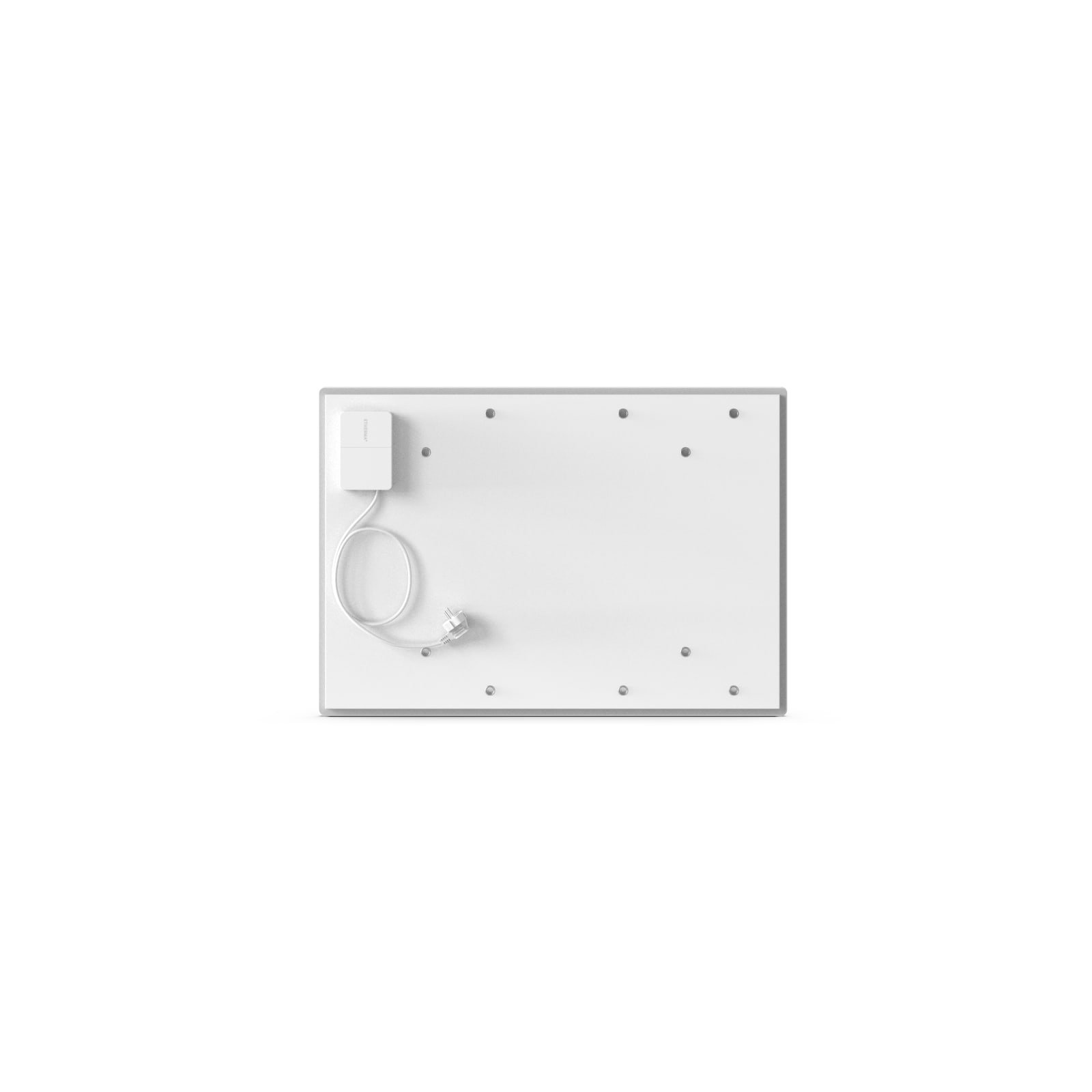 Infraroodpaneel SMART, zuiver wit gesatineerd glas, 90x63cm, 450W,