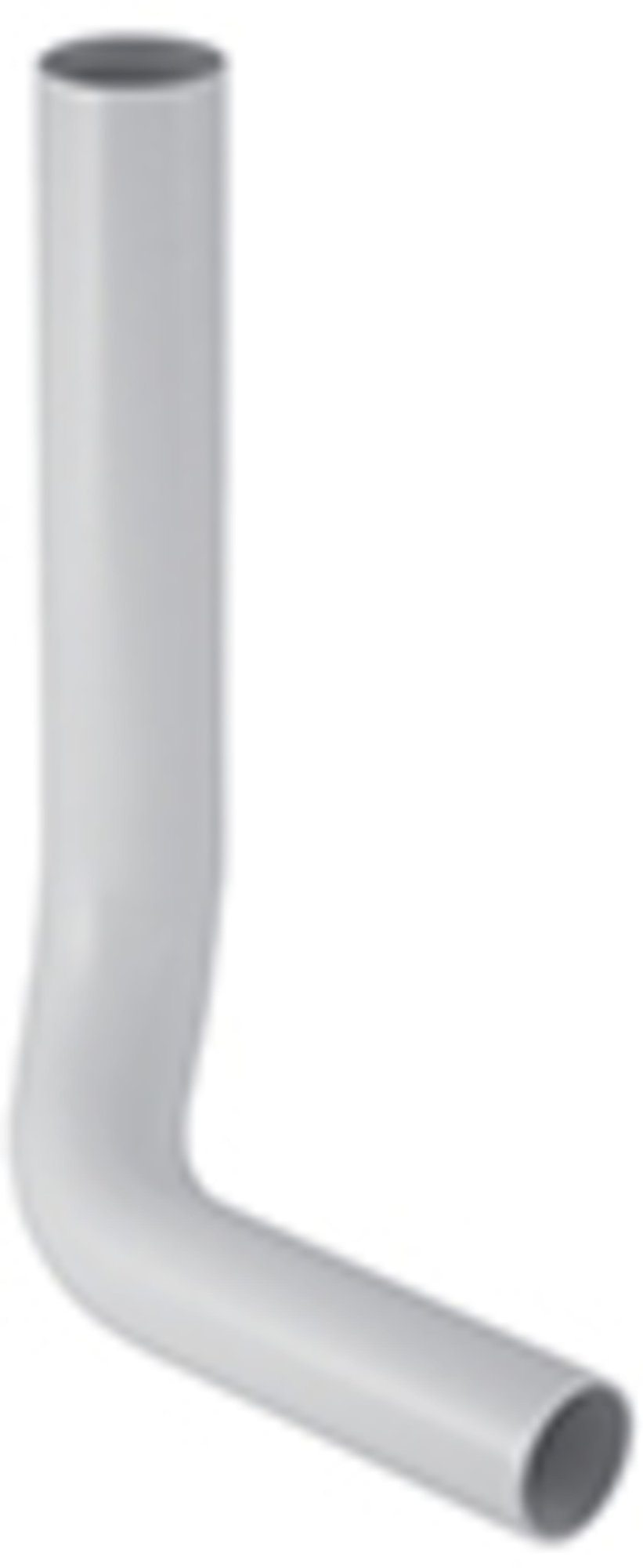 Geberit spoelbocht met sprong naar links 8cm wit d50x44