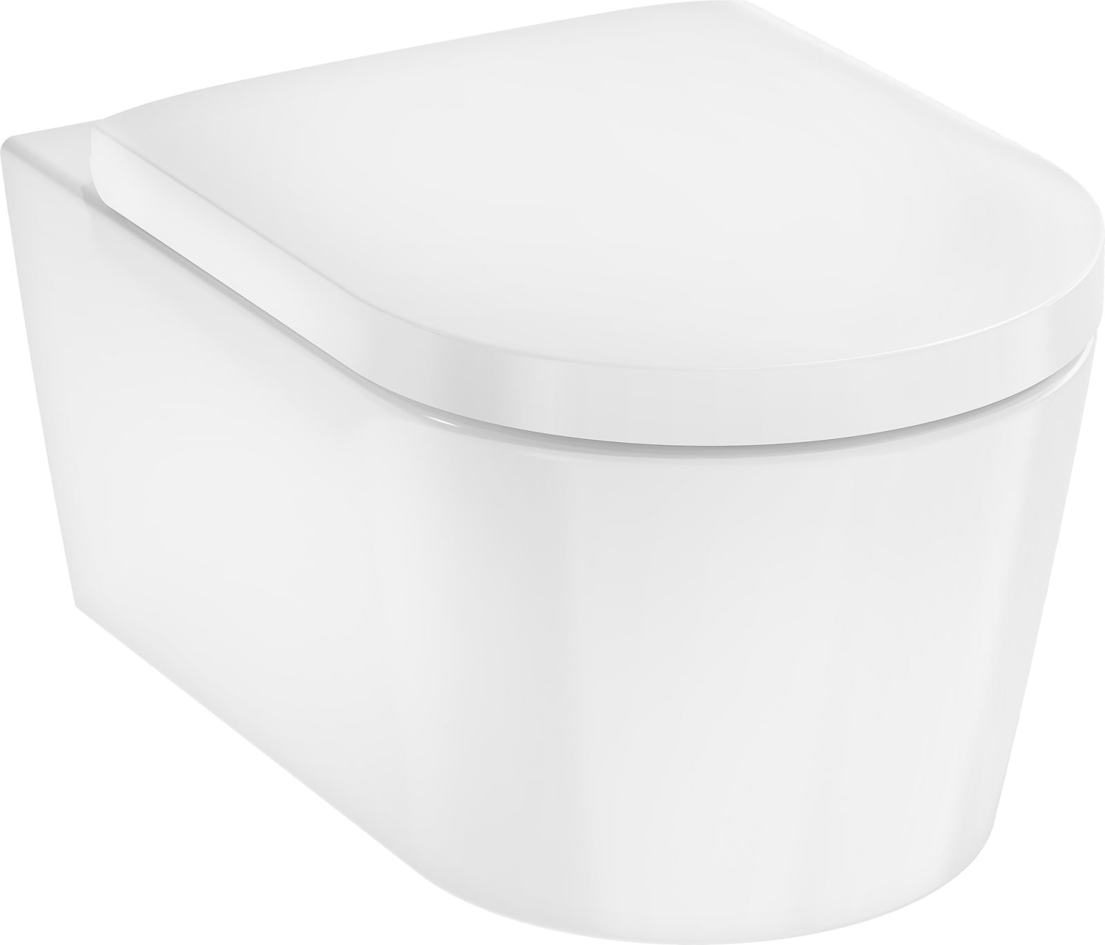 Hansgrohe EluPura S wandcloSET 540 AquaHF compl SCl&QR Slim SMC wit