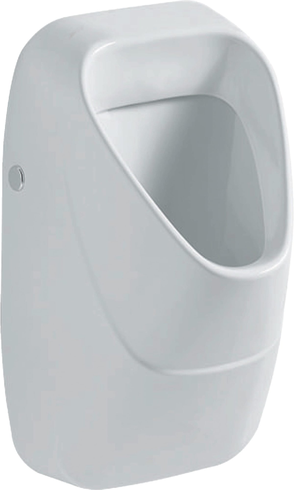 Geberit 300 Urinoirs, Urinoir, achterinlaat, afvoer achter/onder, vuilafstotend, 570 x 340 x 340mm (HxBxD), wit