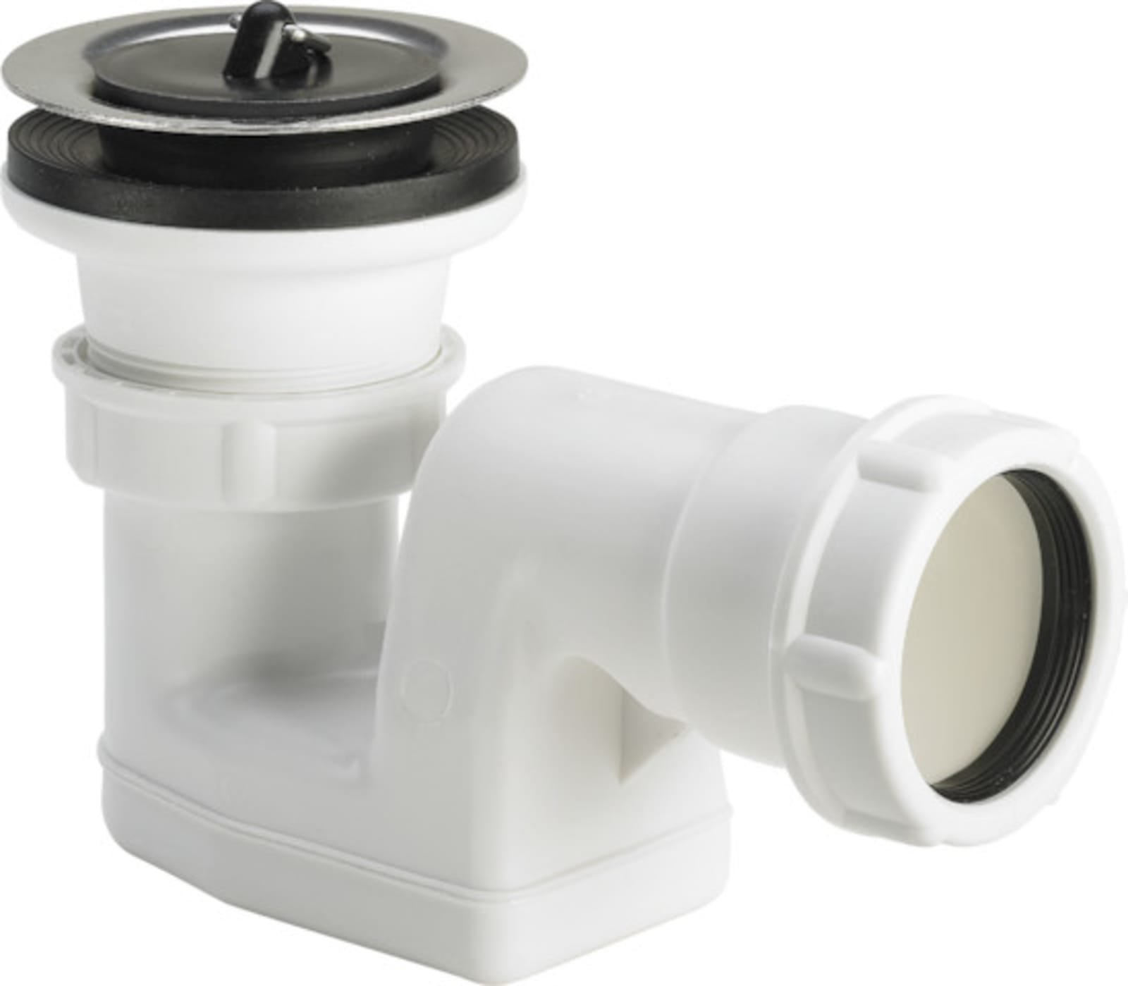 Viega afvoer voor douchebak met afvoeropening-Ø 52, inclusief sifon, waterslothoogte 30mm, afvoercapaciteit opstuwhoogte 120mm