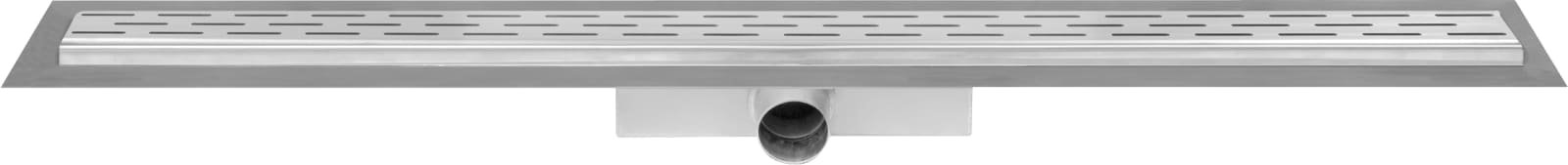 Easy Drain Compact douchegoot, flens 70 cm, waterslot 50 mm enkel
