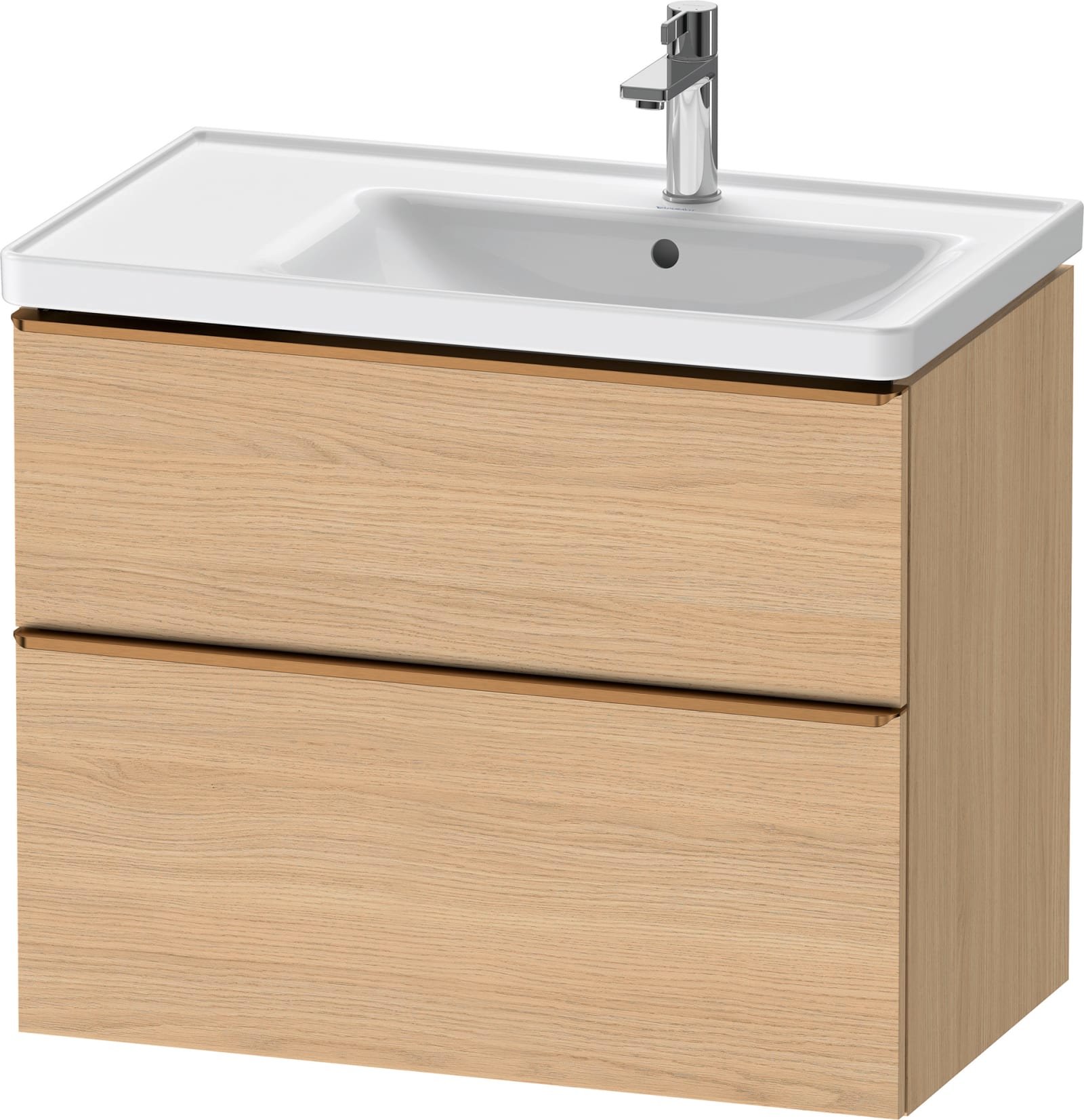 DURAVIT D-Neo Wastafelonderbouw hangend Natuur eiken Mat (1200895827)