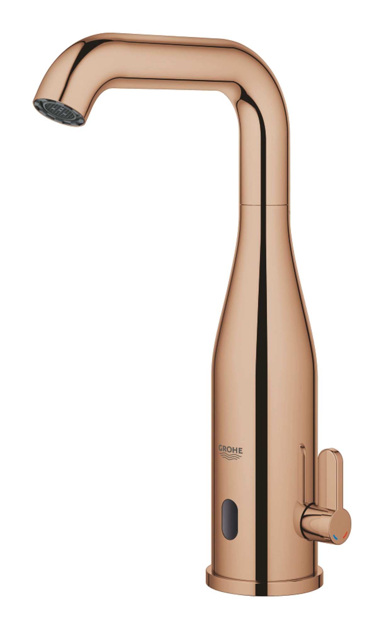 Grohe Essence E Infrarood elektronische wastafelmengkraan met menging en instelbare temperatuurbegrenzer M-size warm sunset brons