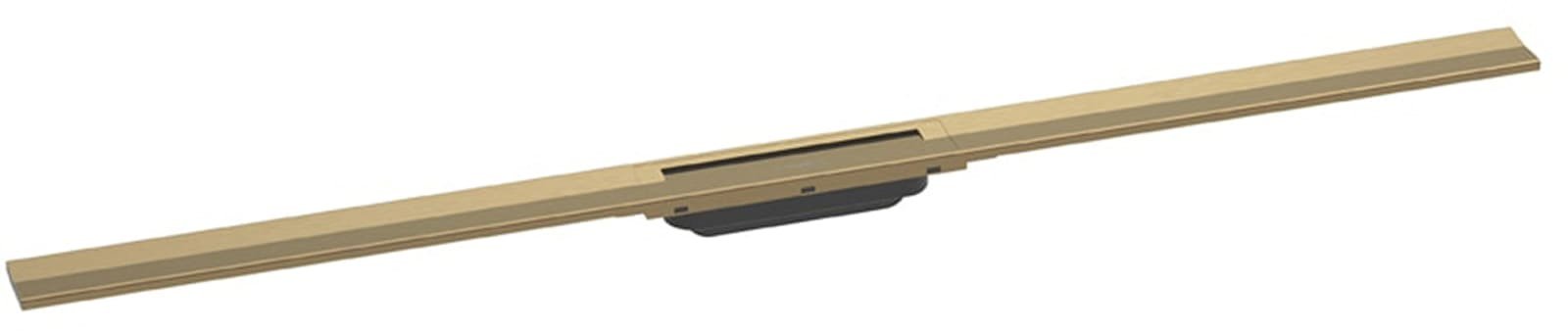 Hansgrohe RainDrain Flex rechte douchegoot 1200 inkortbaar Brushed Bronze