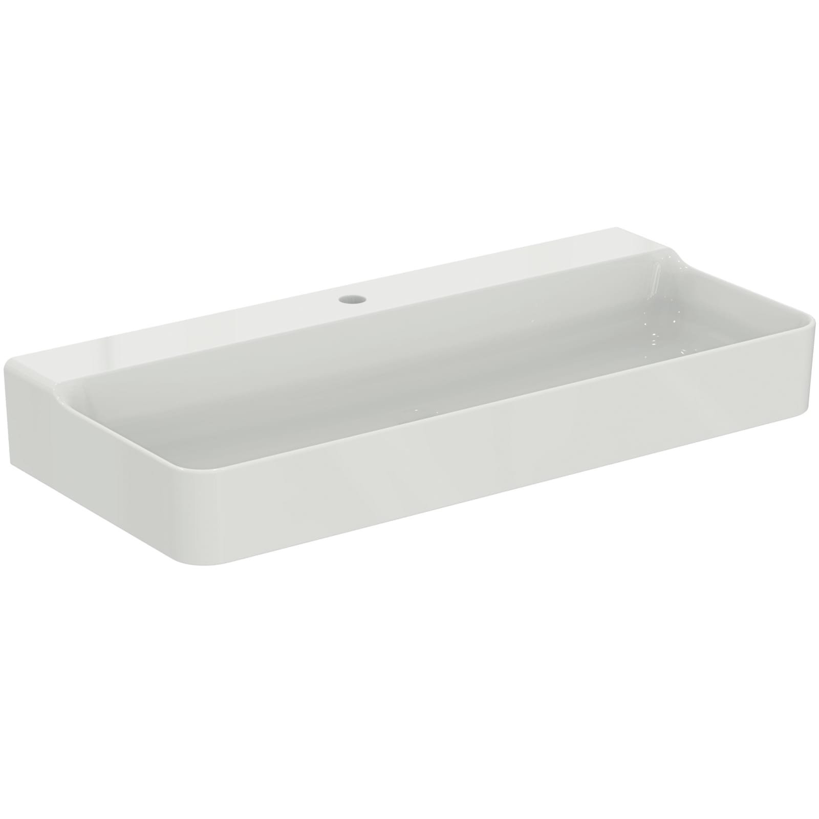 CONCA | WASTAFEL 1000X450X145 MM GL WIT, 1 KG, ZONDER OL (GESL) | IP