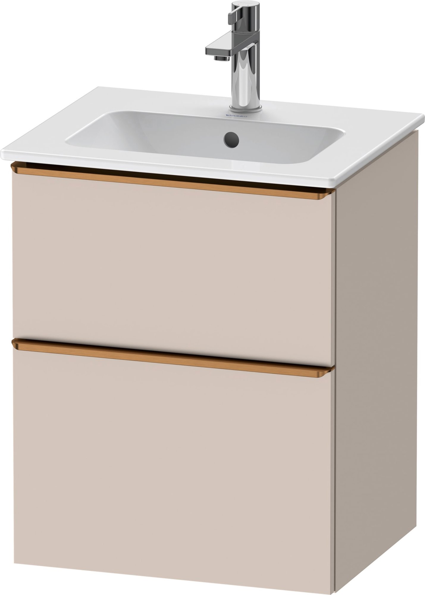 D-Neo Wastafelonderbouw hangend Taupe Mat (1200893819)