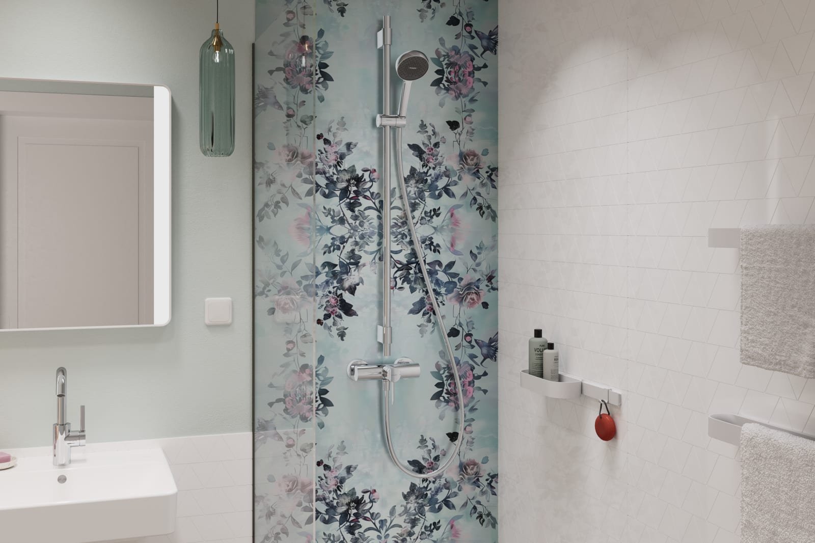 Hansgrohe Activera Select S doucheSET 95 2j EcoSmart Unica 105cm, chr