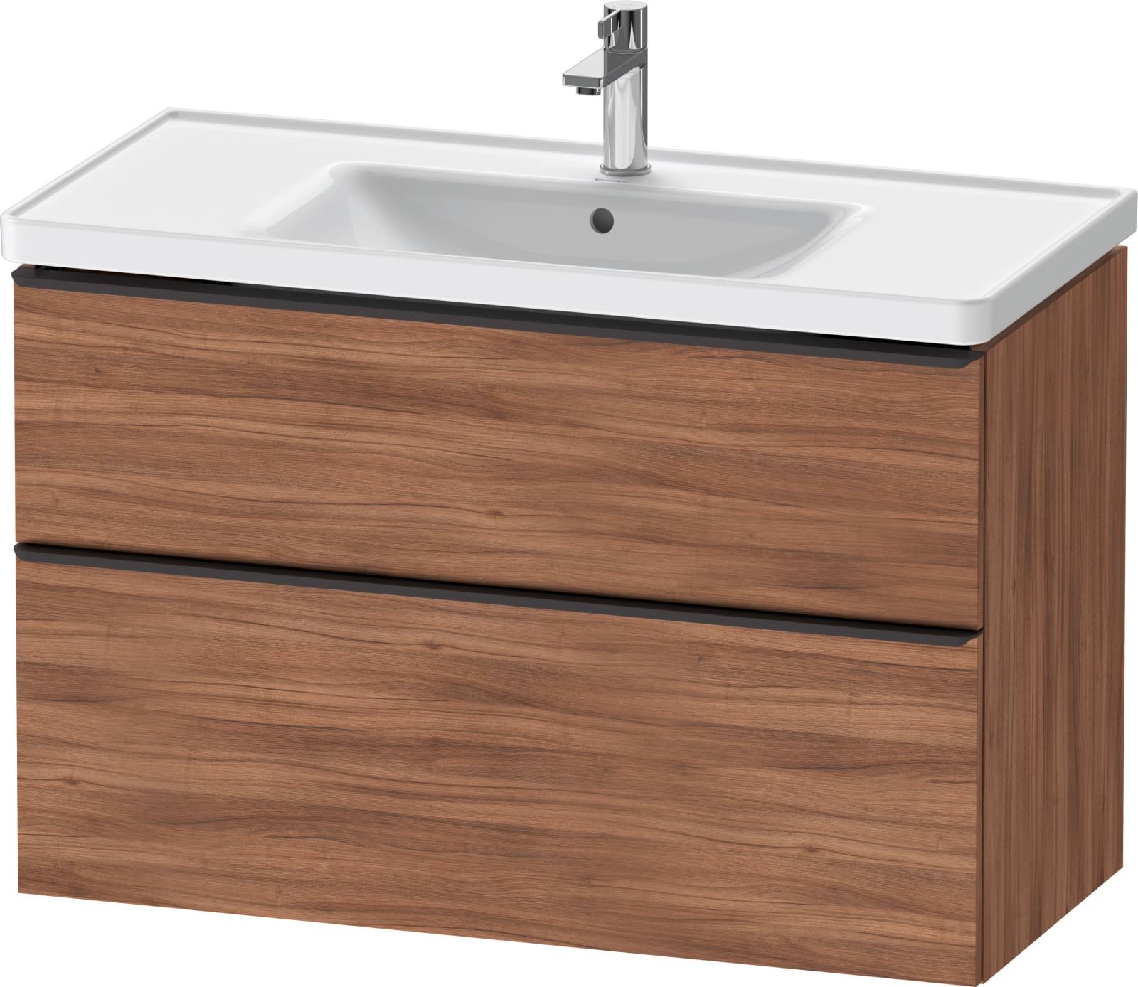 DURAVIT D-Neo Wastafelonderbouw hangend Noten Mat (1200895317)