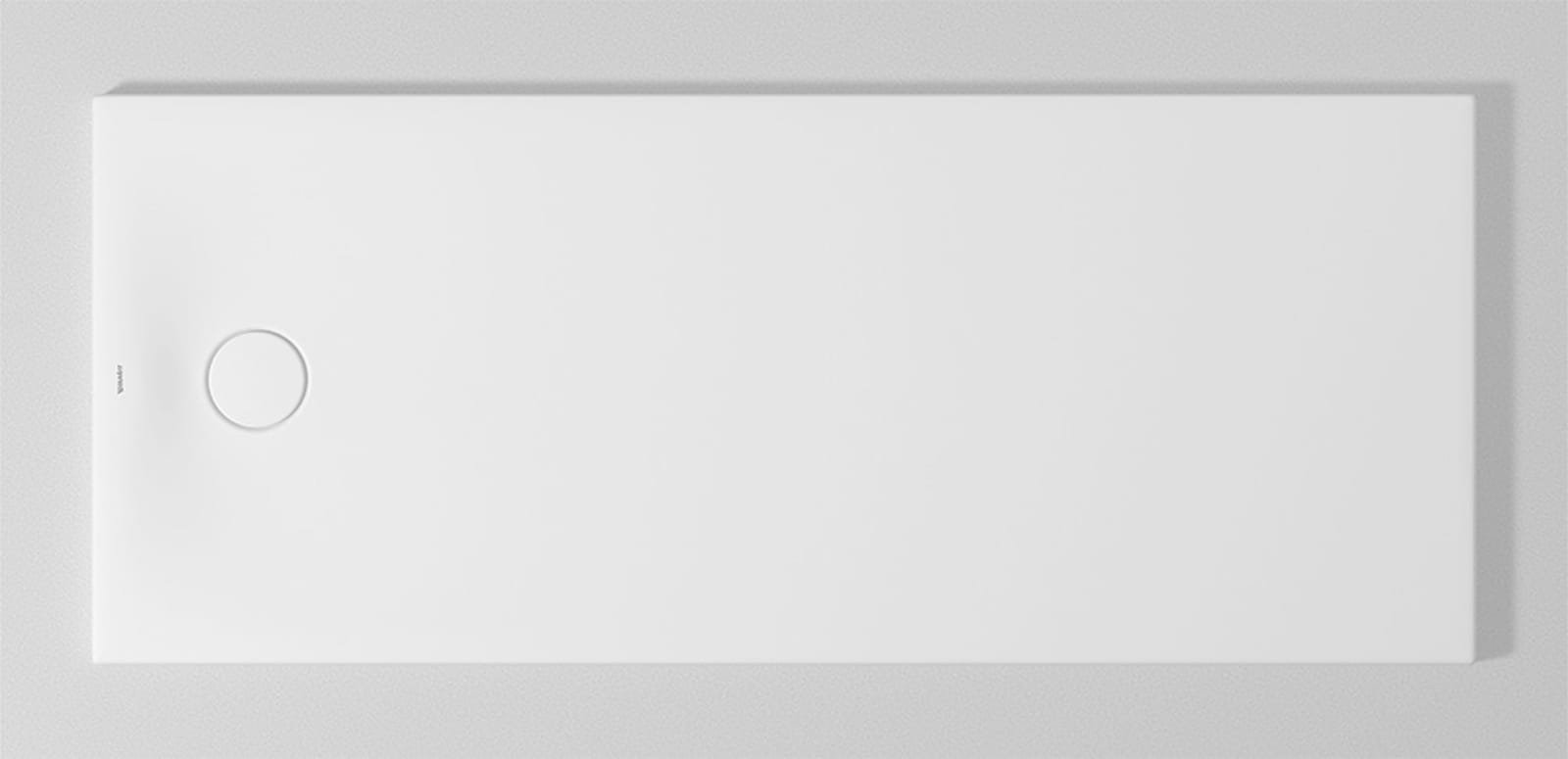 Duravit Tempano Douchebak  1700x700 mm Wit, vloergelijk, Halfinbouw, Opstaand, materiaal: Sanitair acryl, rechthoekig – 720210000000