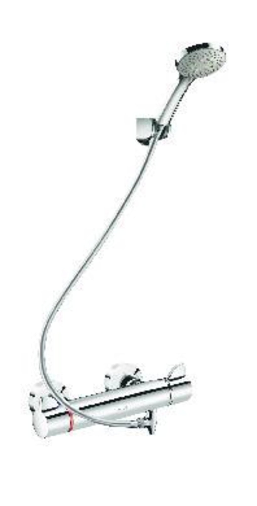 Delabie doucheset +leegloop thermostaat mengkraan Securitouch H9741 S/C kop